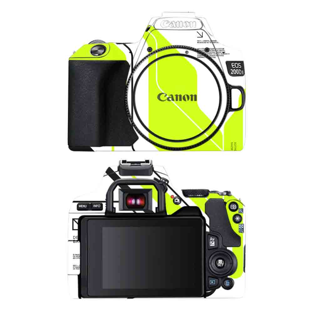Canon 200D Mark II Camera Skins & Wraps