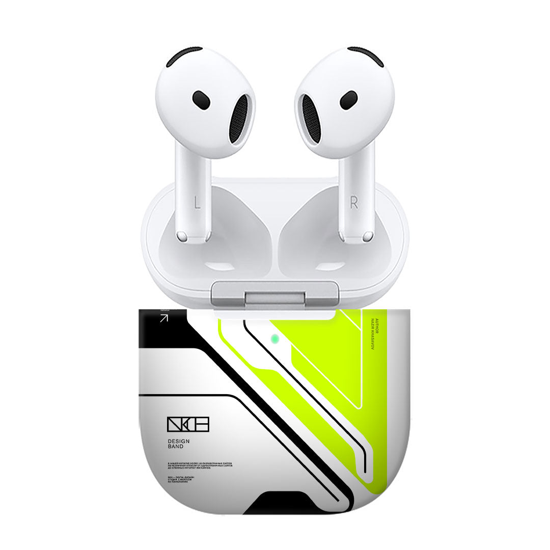 Airpods 4 Acid Green Skins