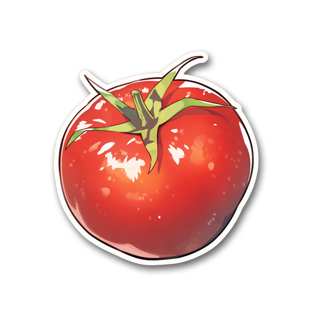 Aesthetic Red Tomato Sticker