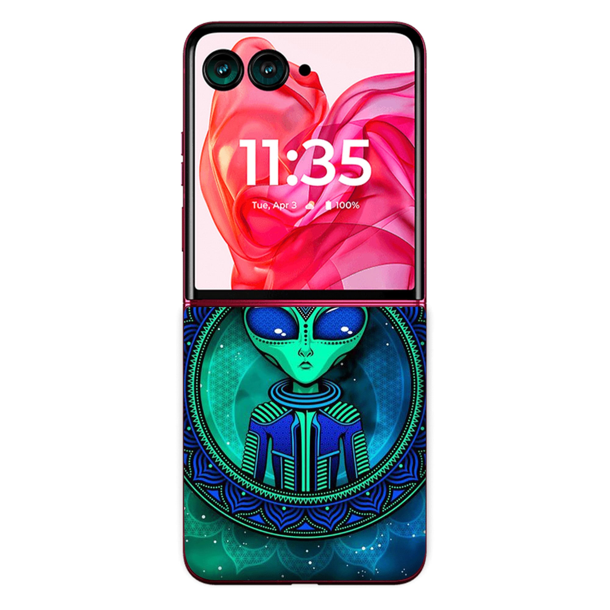 Moto Razr 50 Ultra (5G) Skins & Wraps (Only Back No Edge to Edge)