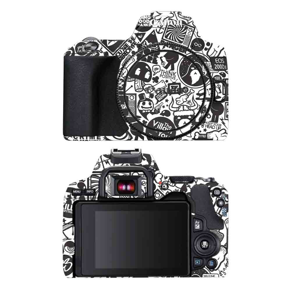 Canon 200D Mark II Camera Skins & Wraps