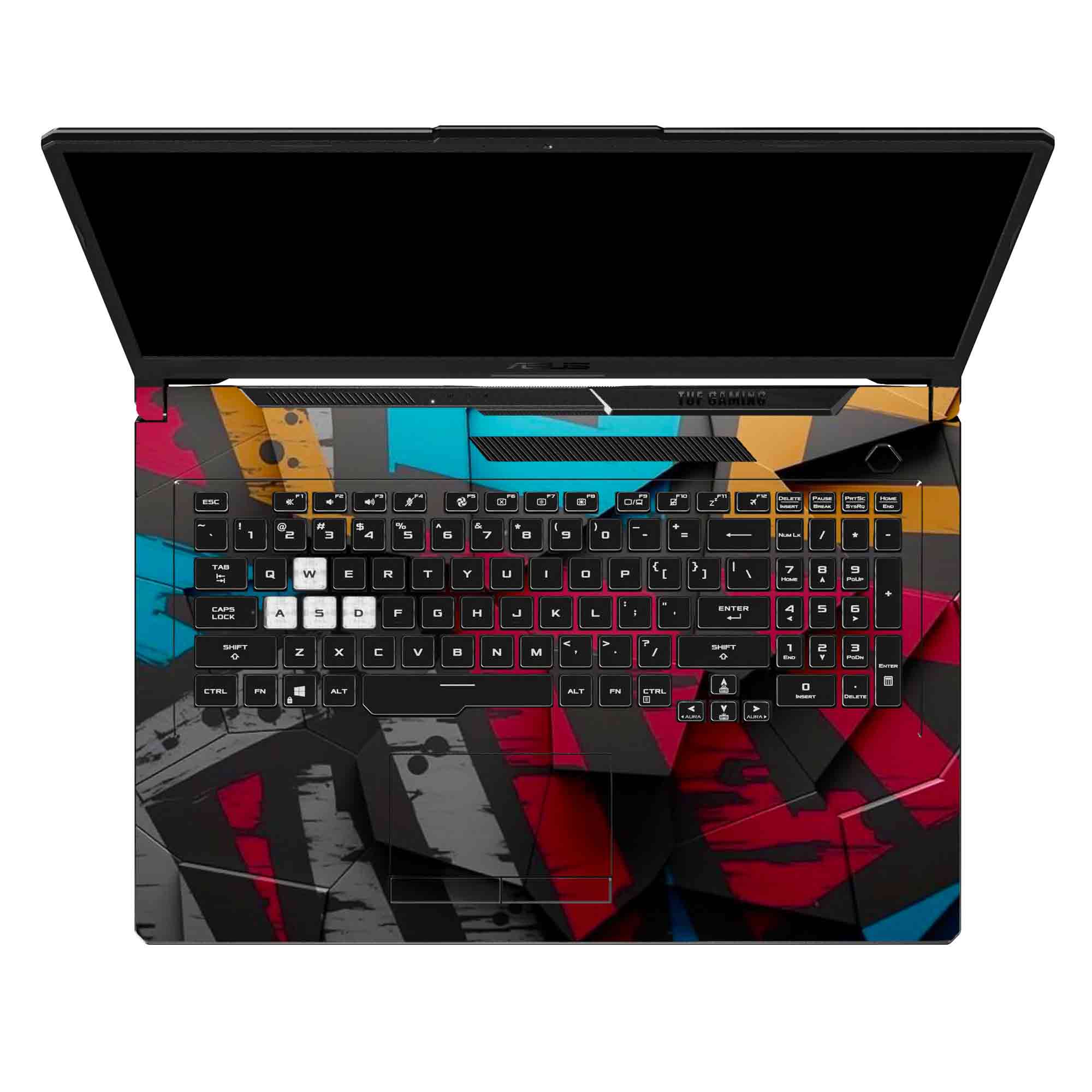 Angled Blocks - Laptop Skins