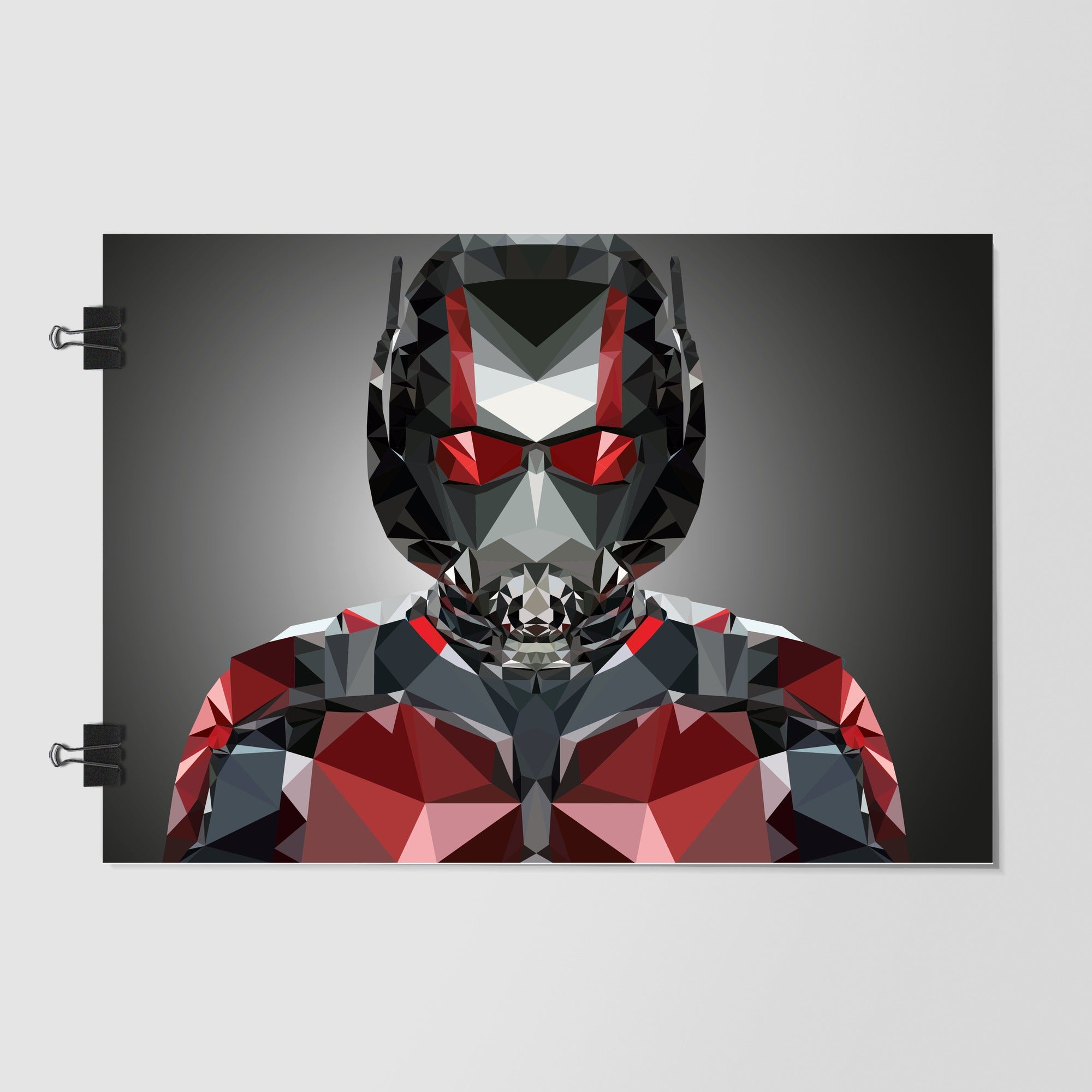 Ant Man Black Studio Shot by Decalz