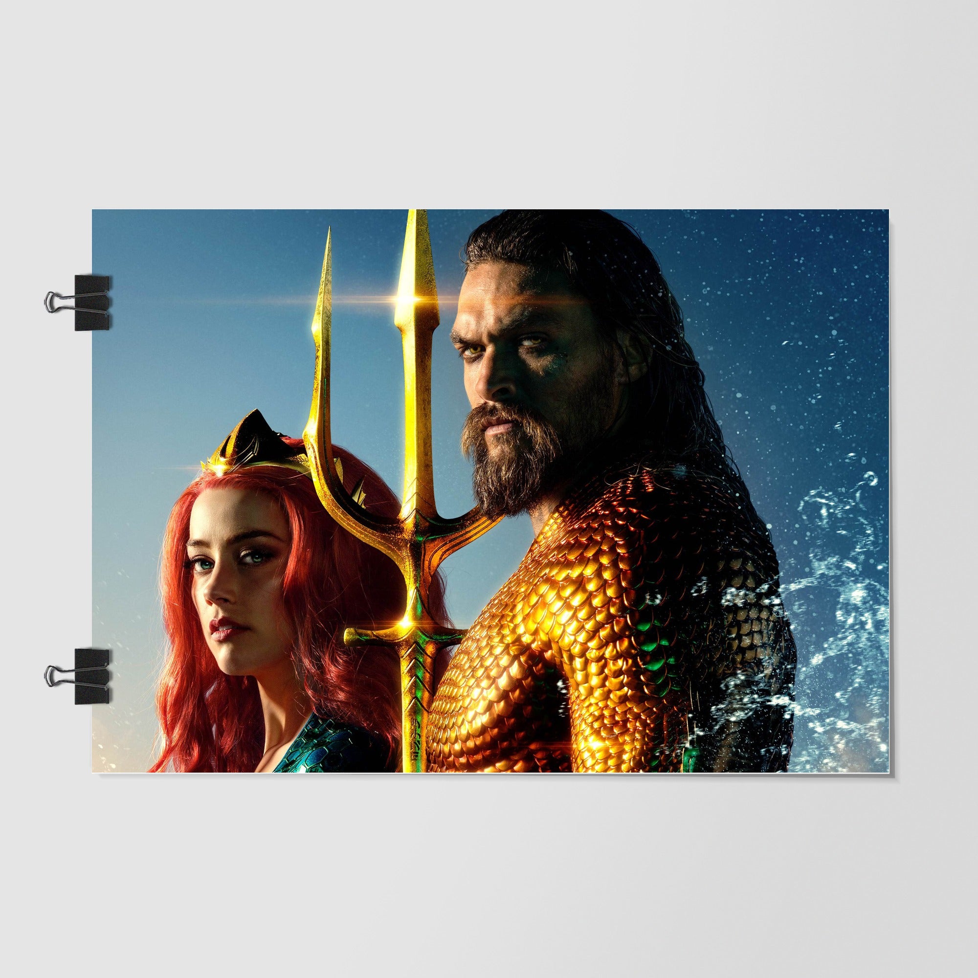 Aquaman Black Dynamic Angle by Decalz