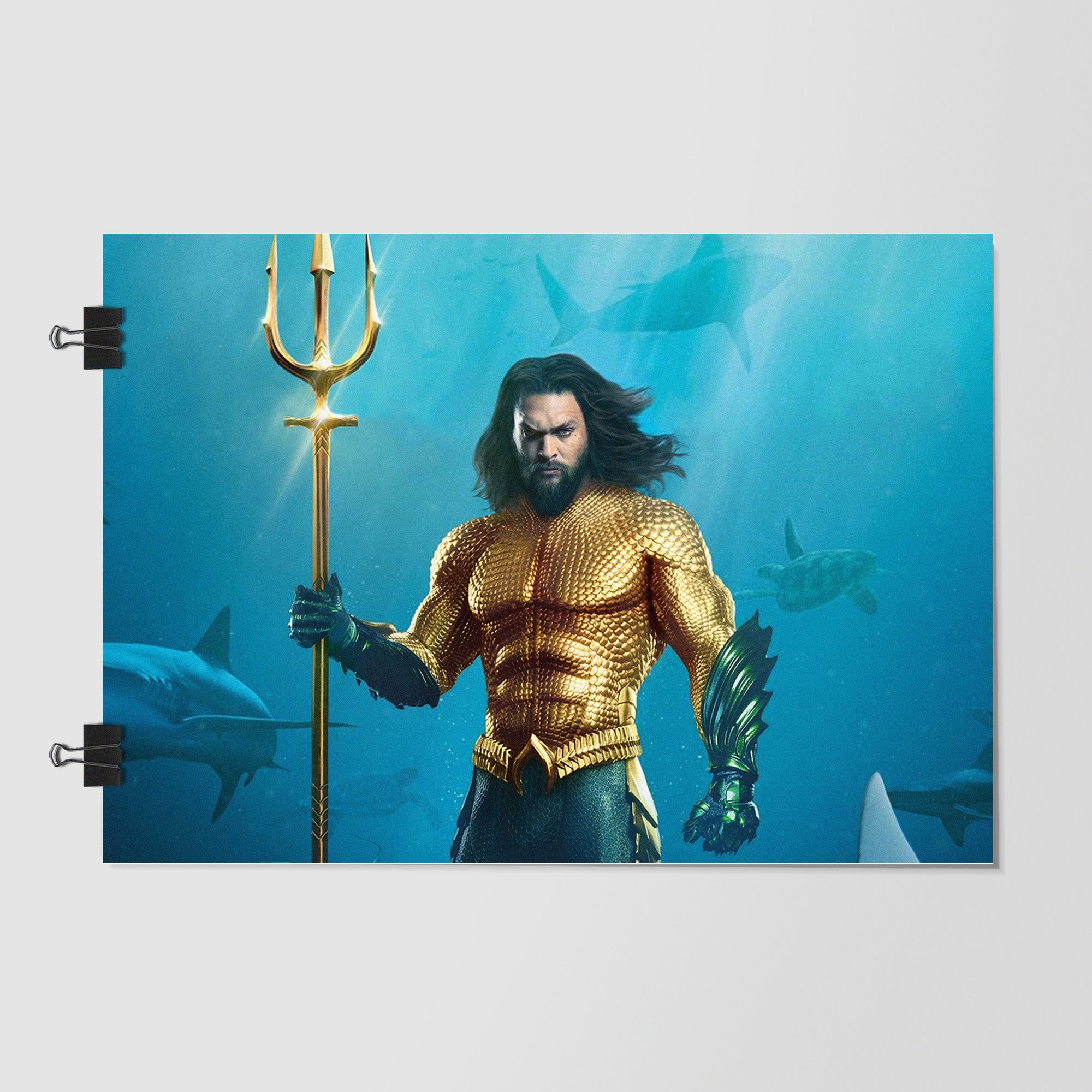 Aquaman Teal by Decalz