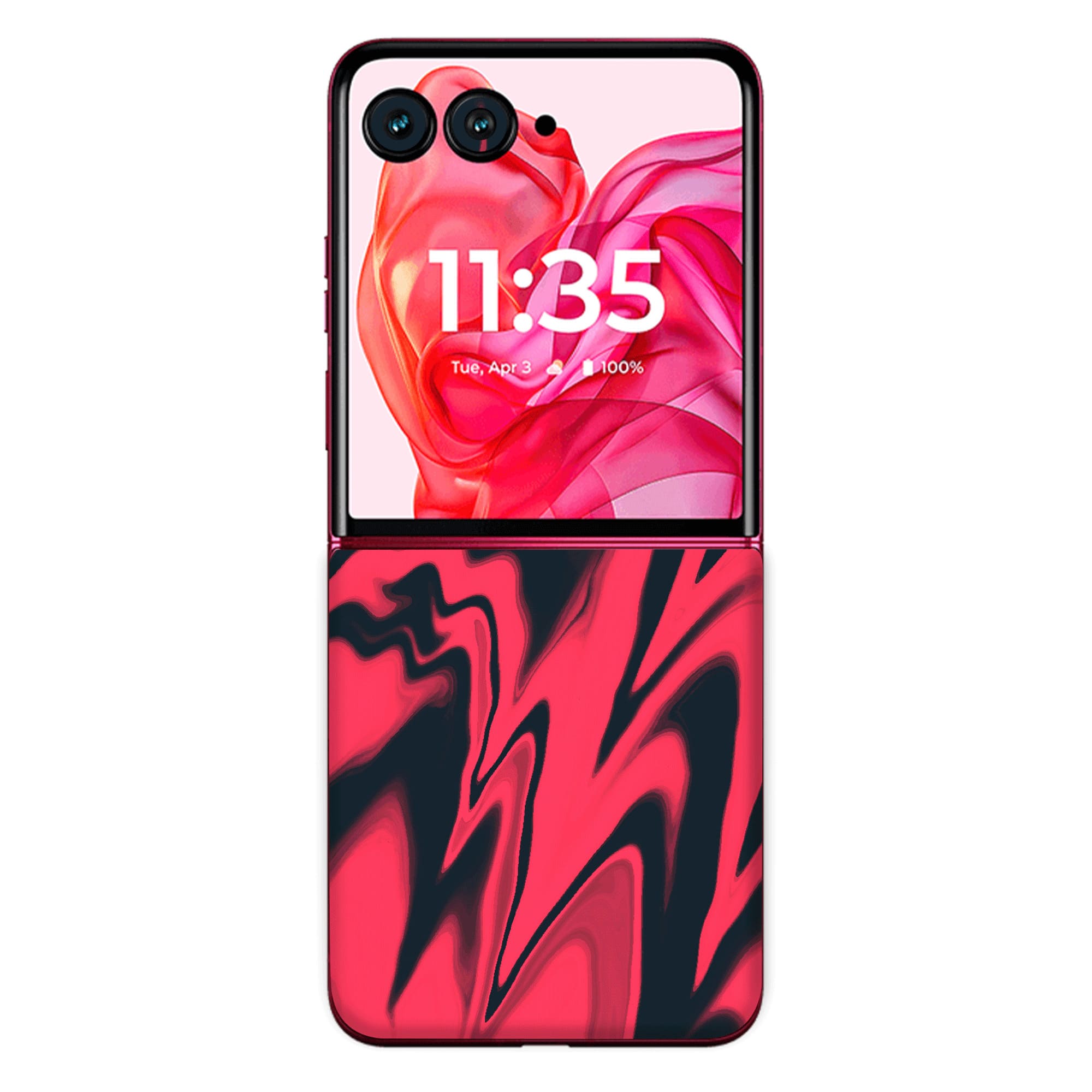Moto Razr 50 Ultra (5G) Skins & Wraps (Only Back No Edge to Edge)