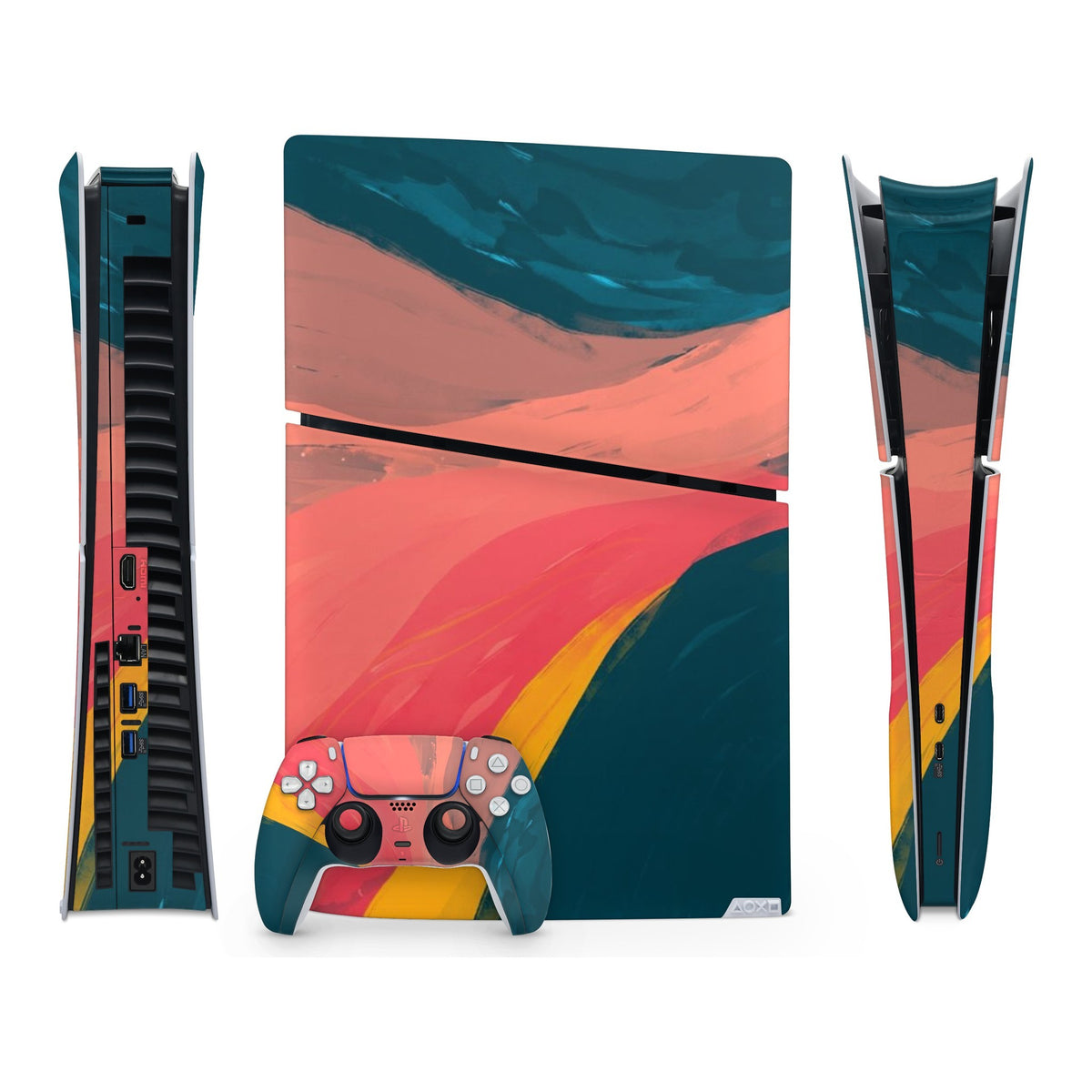 Art Palette PlayStation 5 Slim Digital skin by Decalz