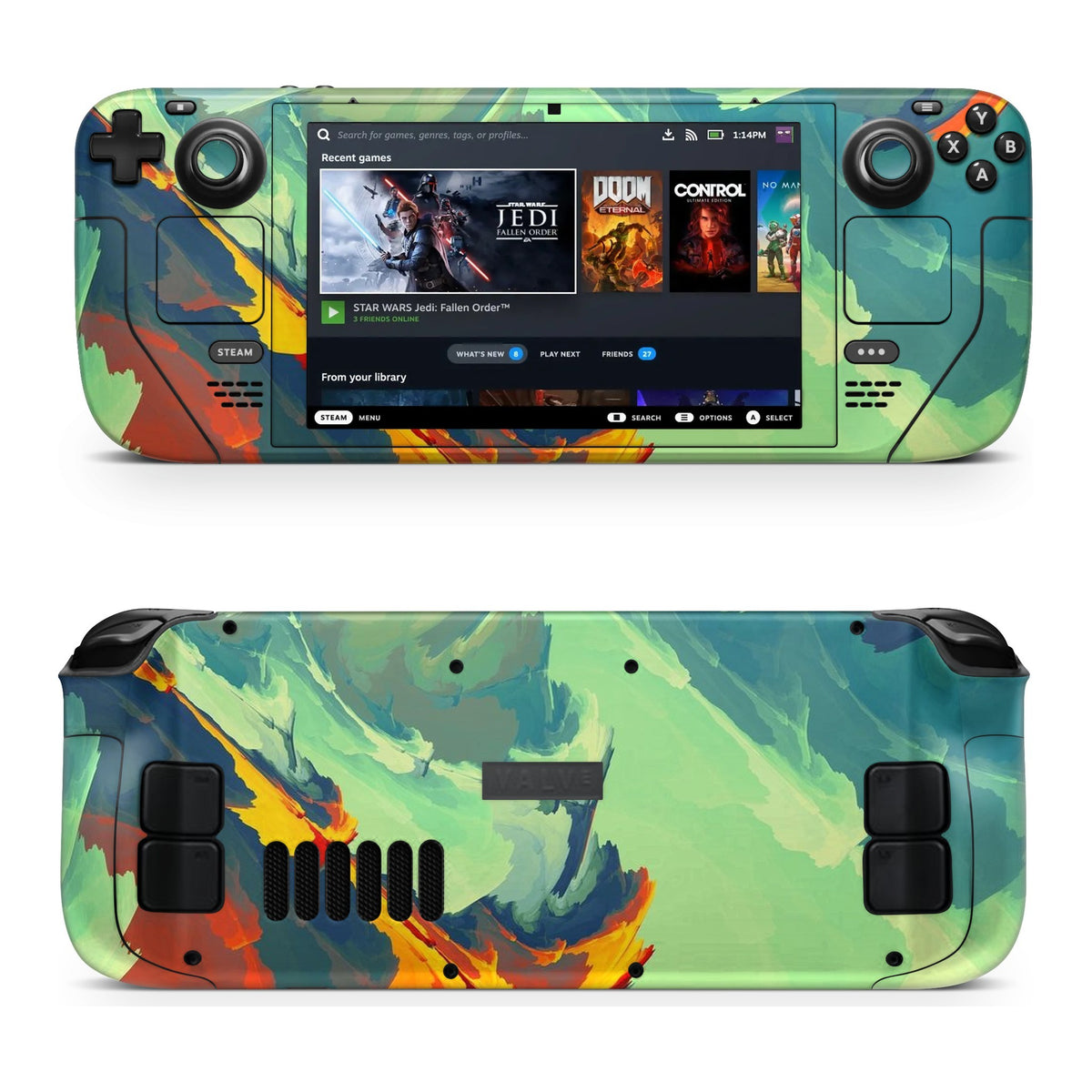 Artisan Steam Deck skin by Decalz