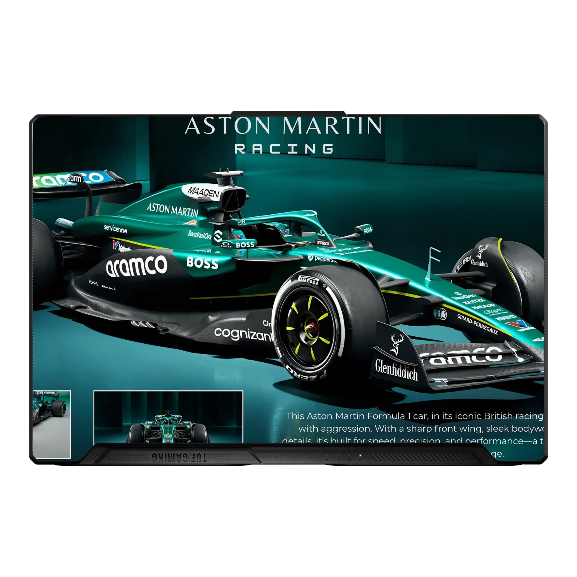 Aston Martin Racing F1 Green by Decalz