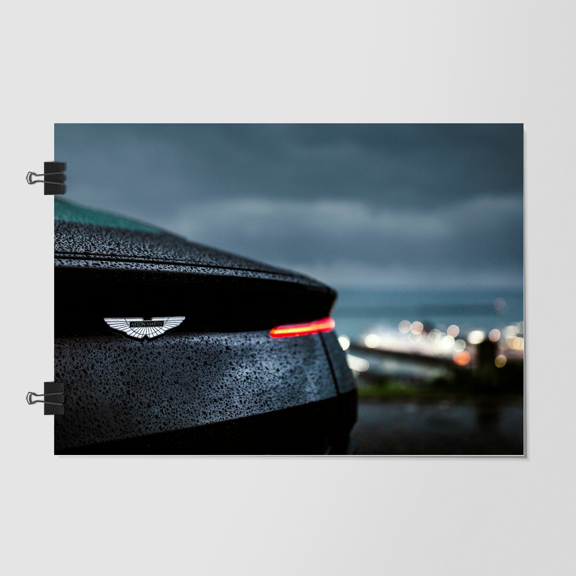 Aston Martin Black Studio Shot by Decalz