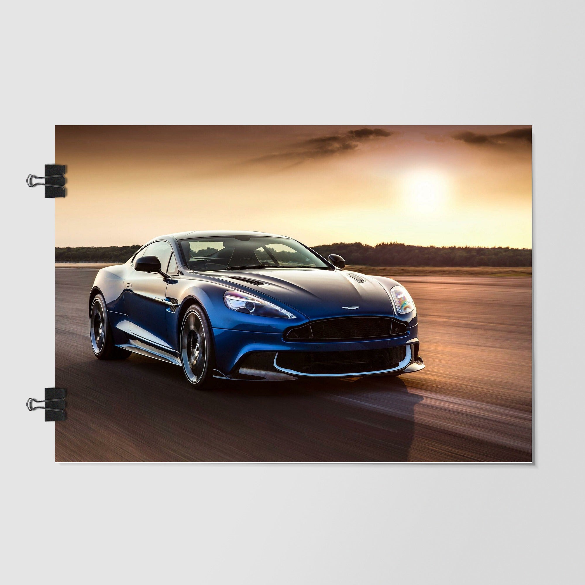 Aston Martin Brown Night Scene by Decalz