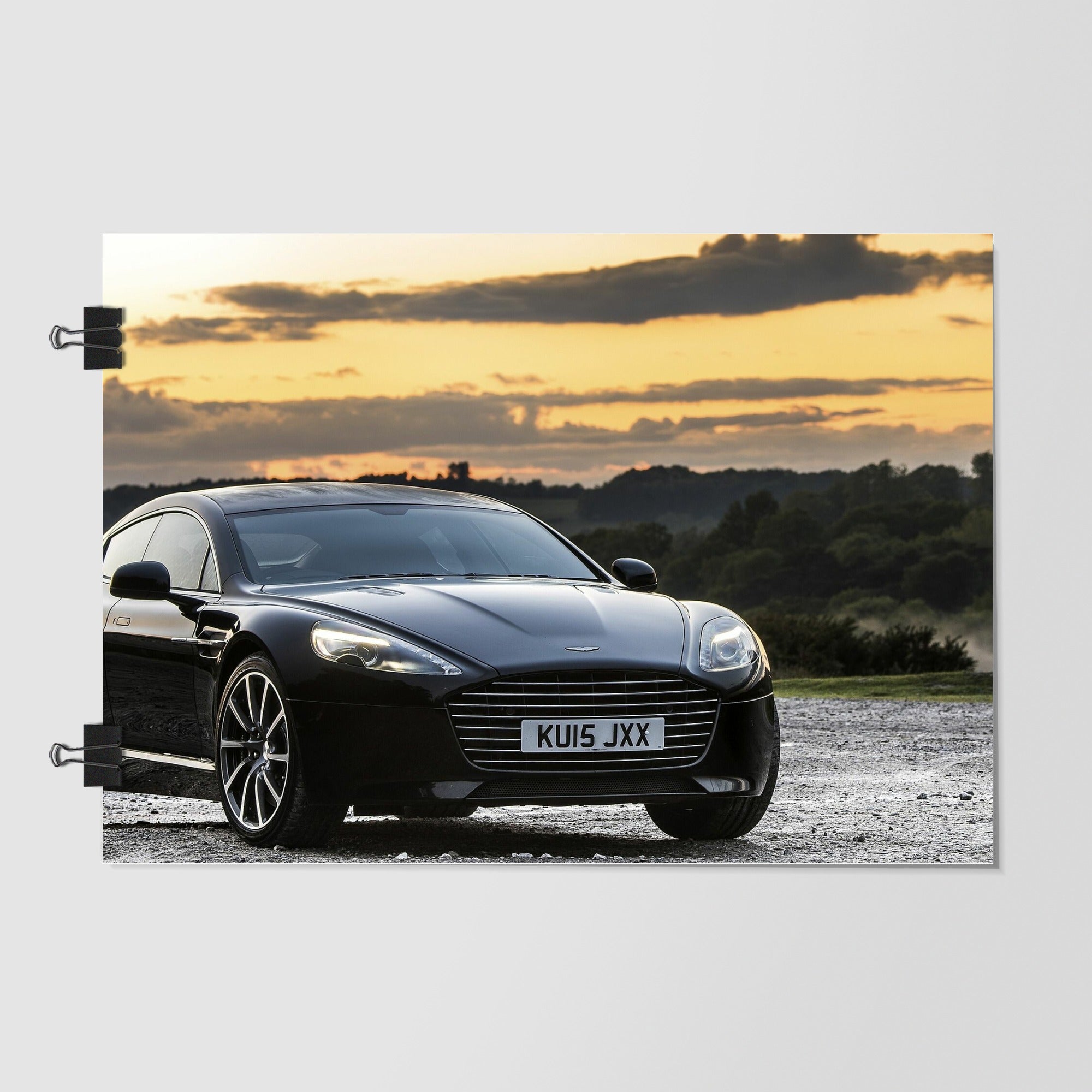 Aston Martin Dark Green Studio Shot by Decalz