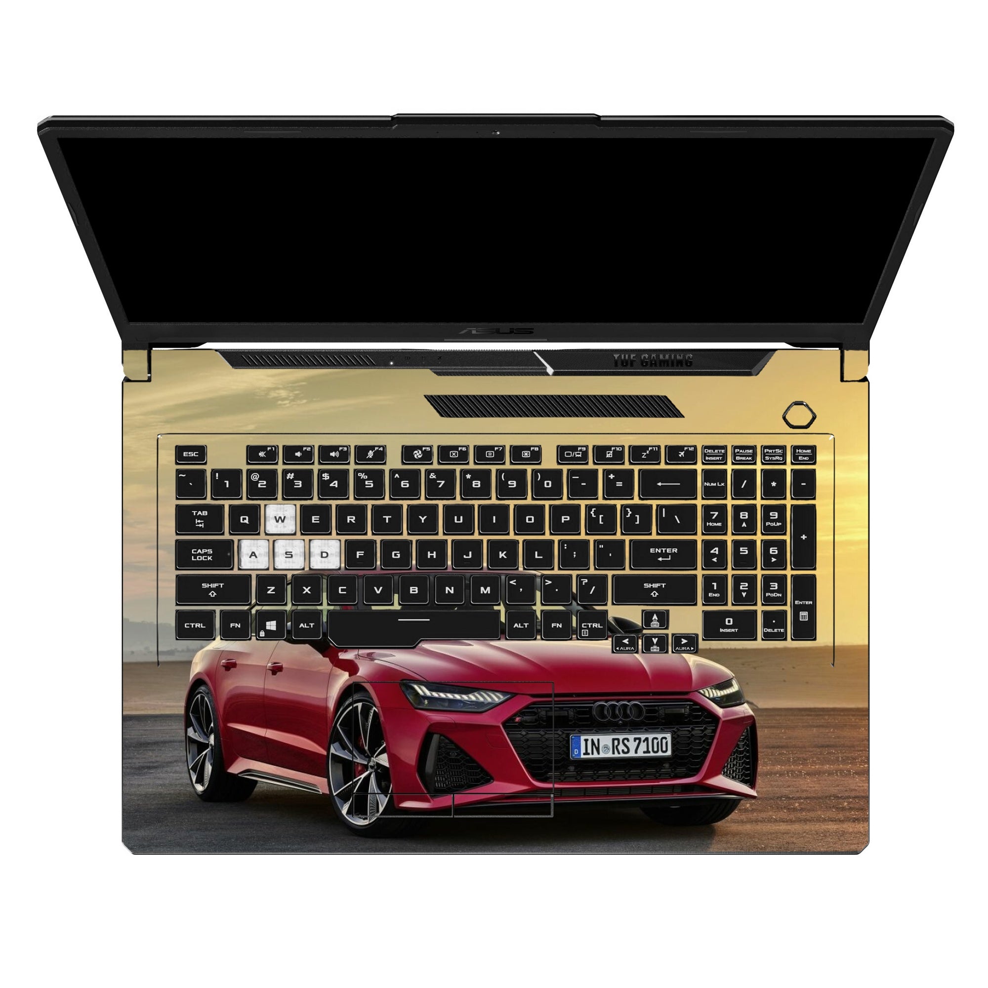 Audi Beige Sports Car by Decalz