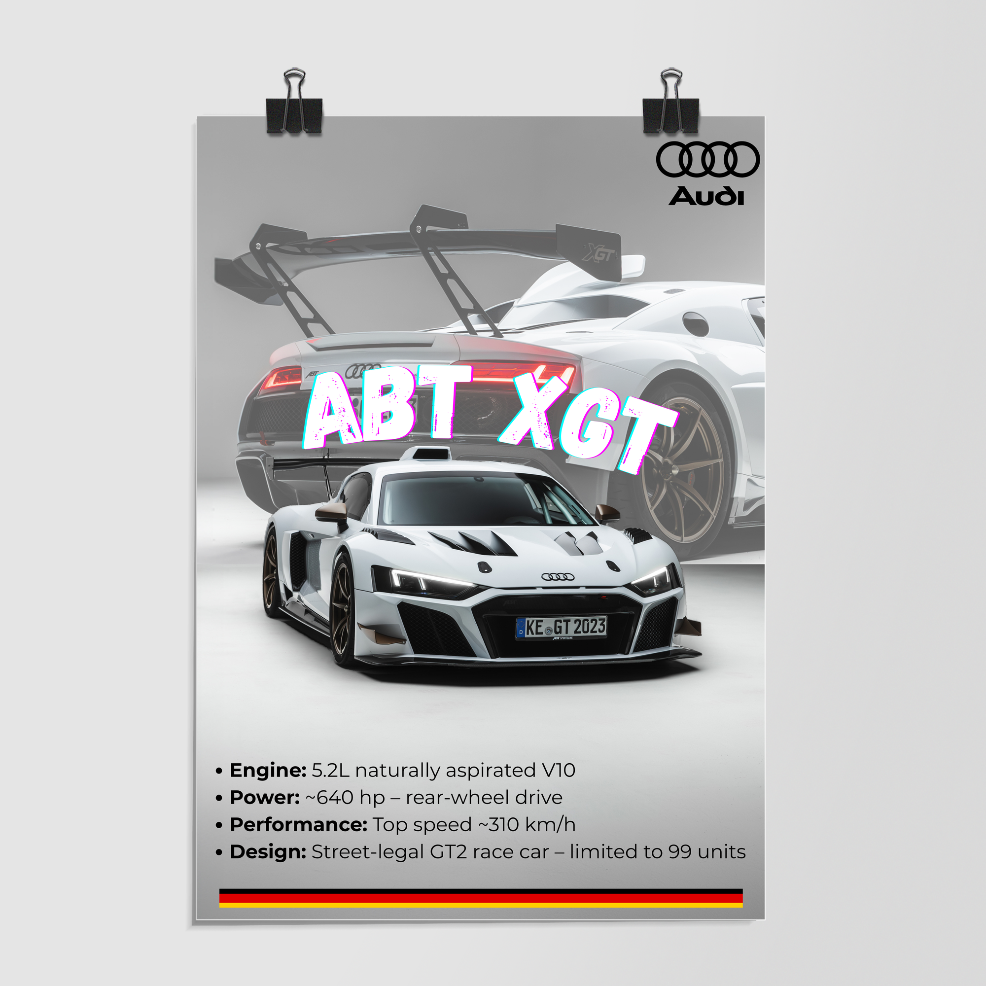 Audi Abt Xgt 2025 Gray by Decalz