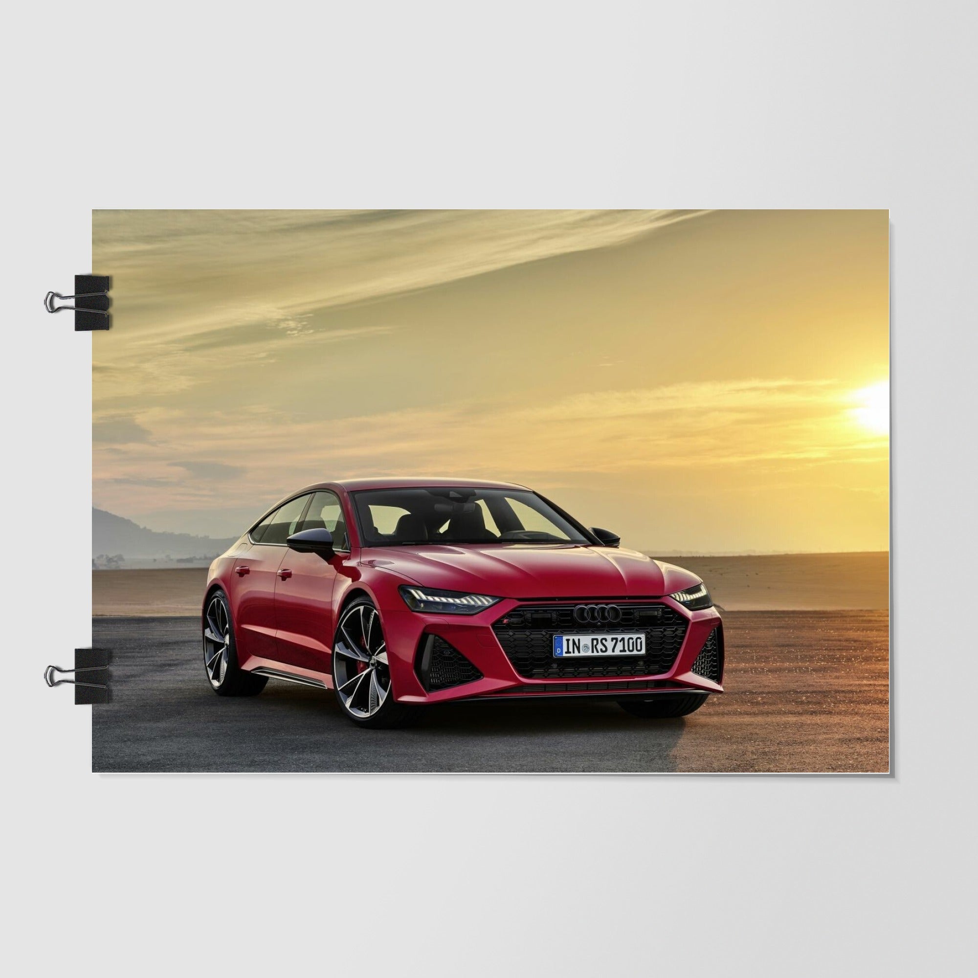 Audi Beige Sports Car by Decalz