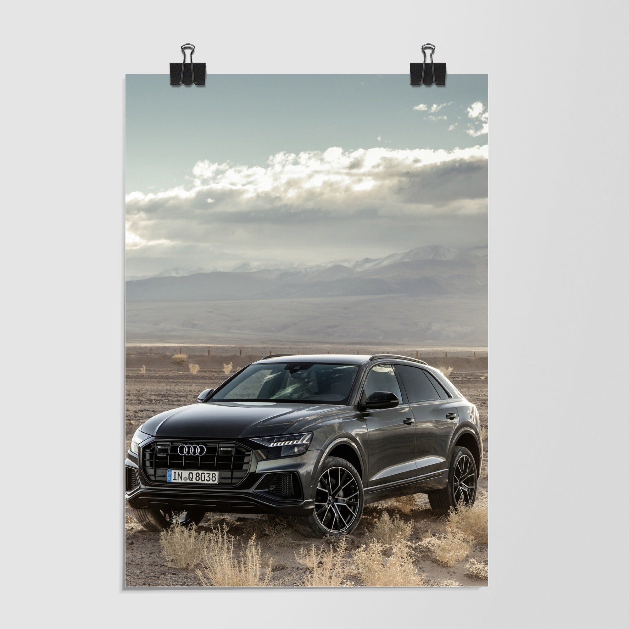 Audi Q8 Gray by Decalz