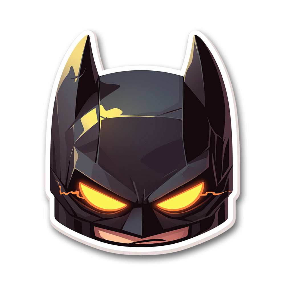 Batman Dark Knight Head Sticker