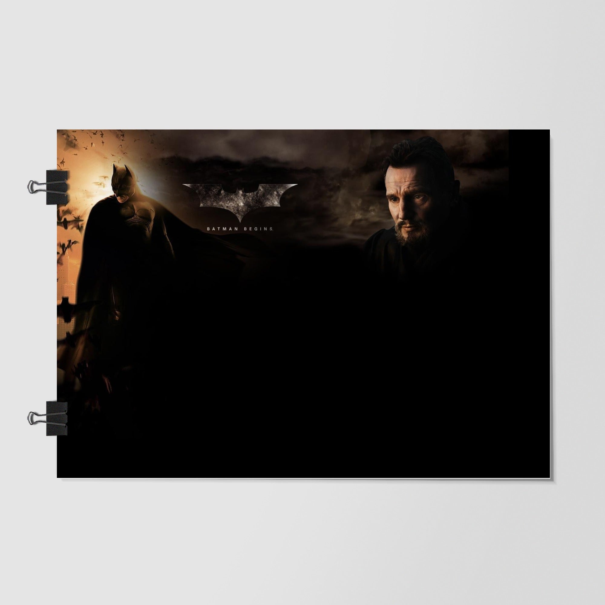 Batman Begins Black Cinematic Glow by Decalz