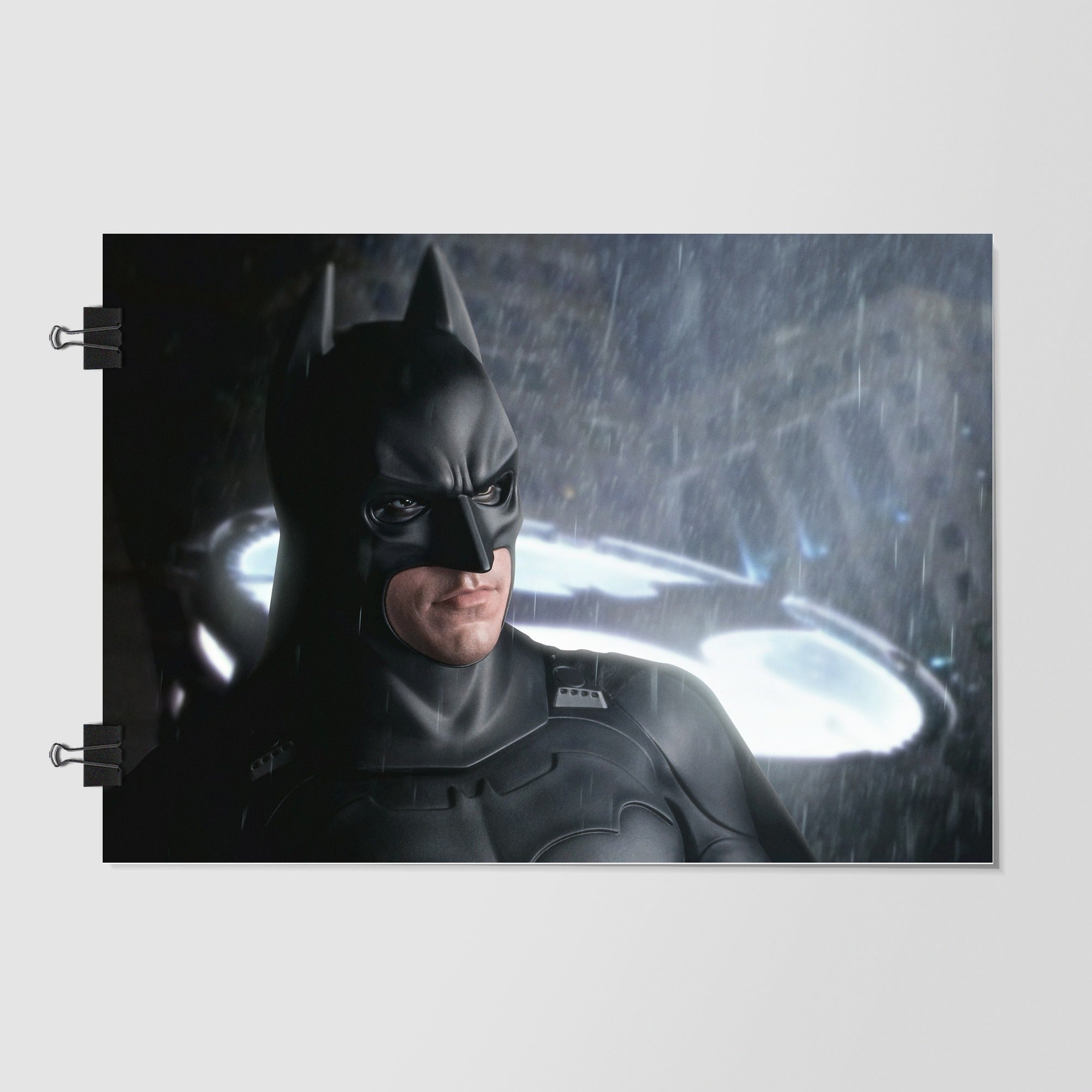 Batman Begins Black Studio Shot by Decalz