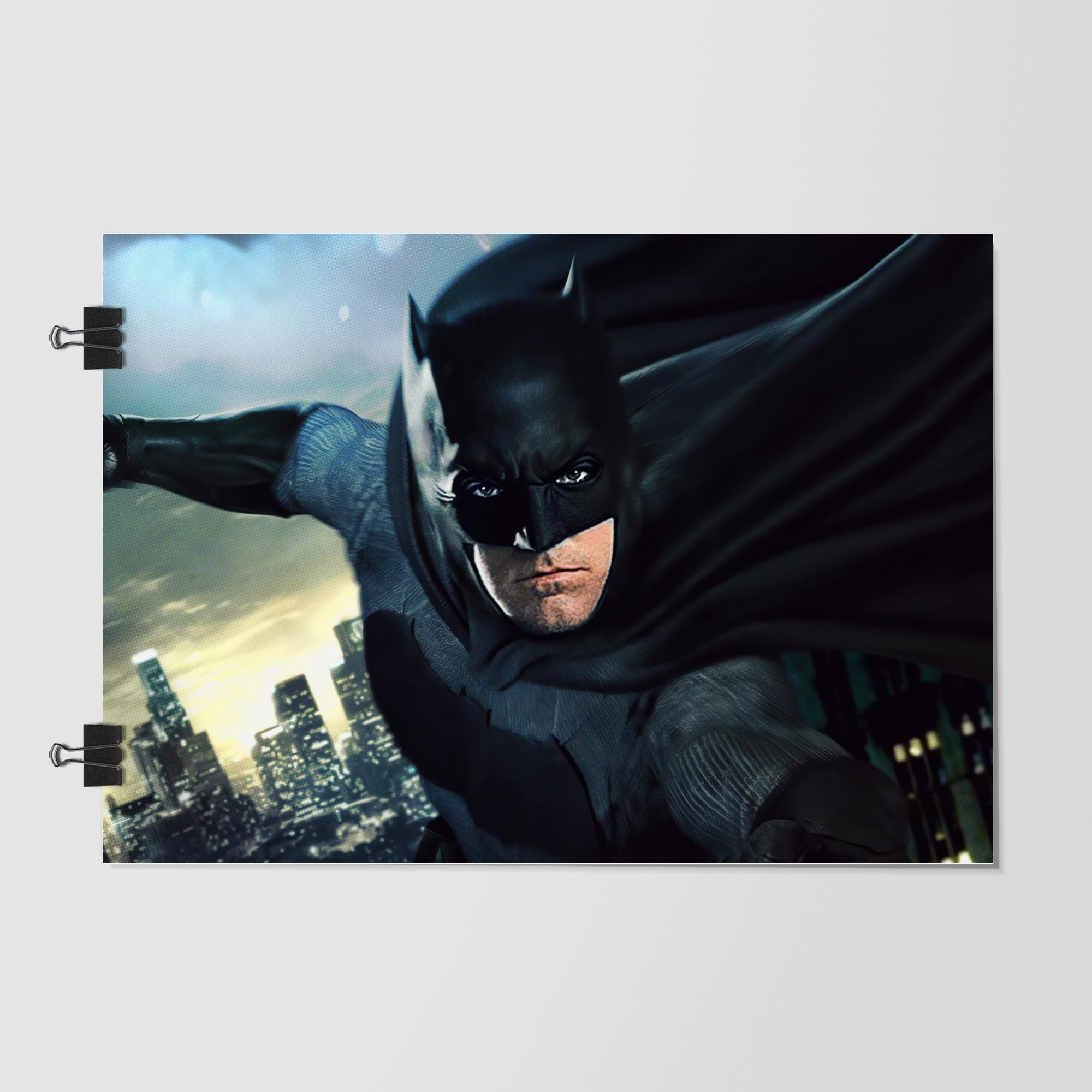 Ben Affleck As Batman Black by Decalz