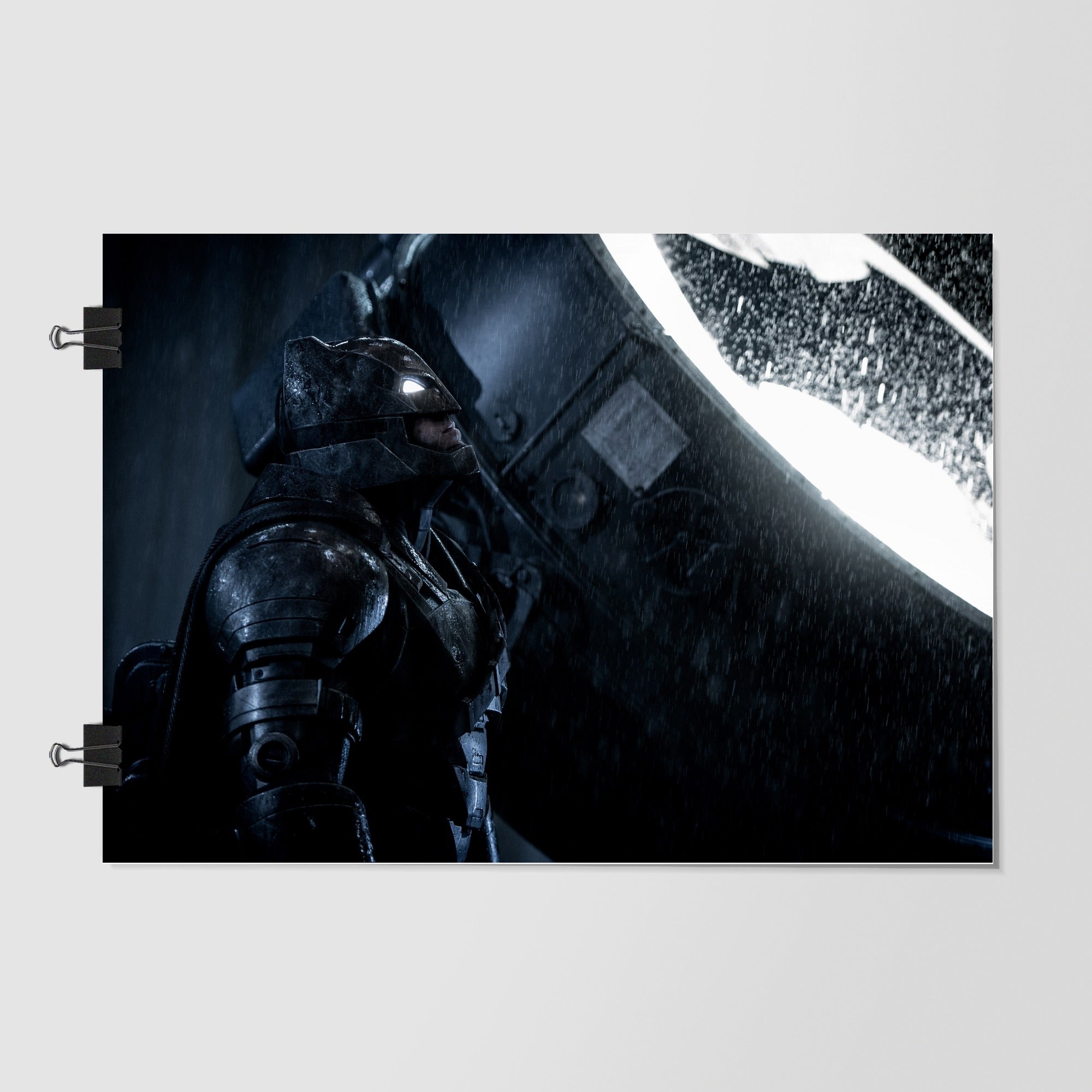 Ben Affleck As Batman Black Night Scene by Decalz