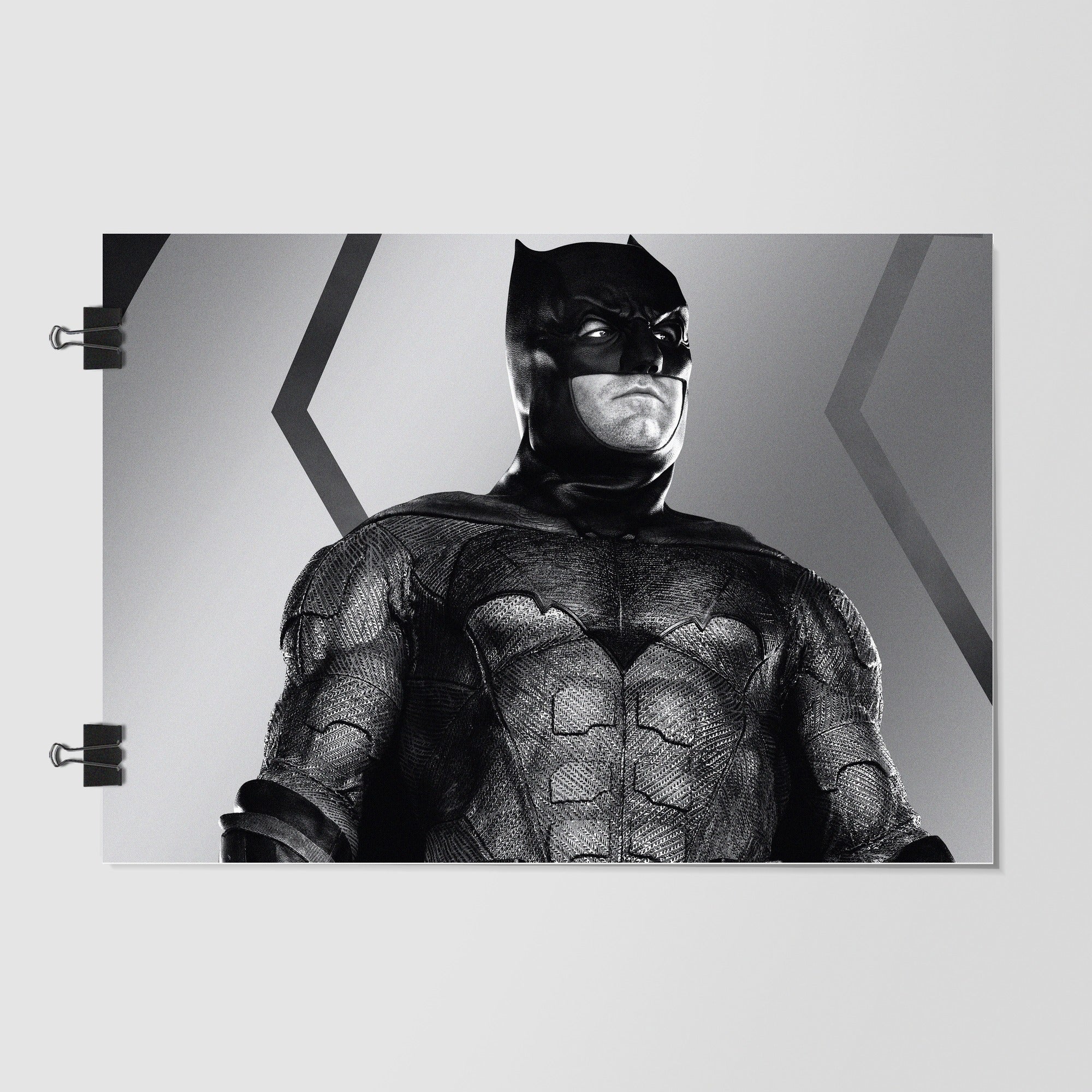 Ben Affleck As Batman Gray by Decalz