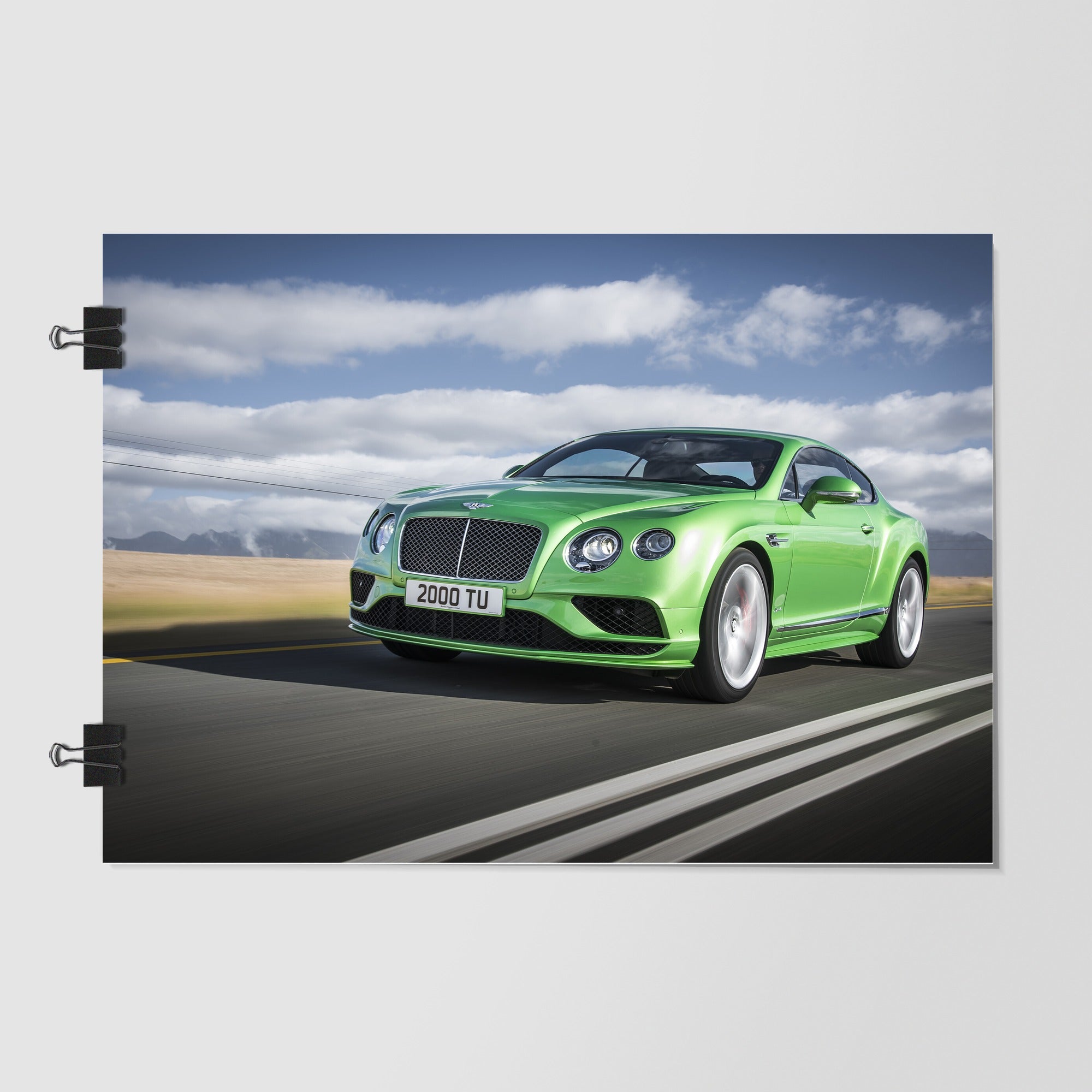 Bentley Gray Luxury Car Studio Shot by Decalz