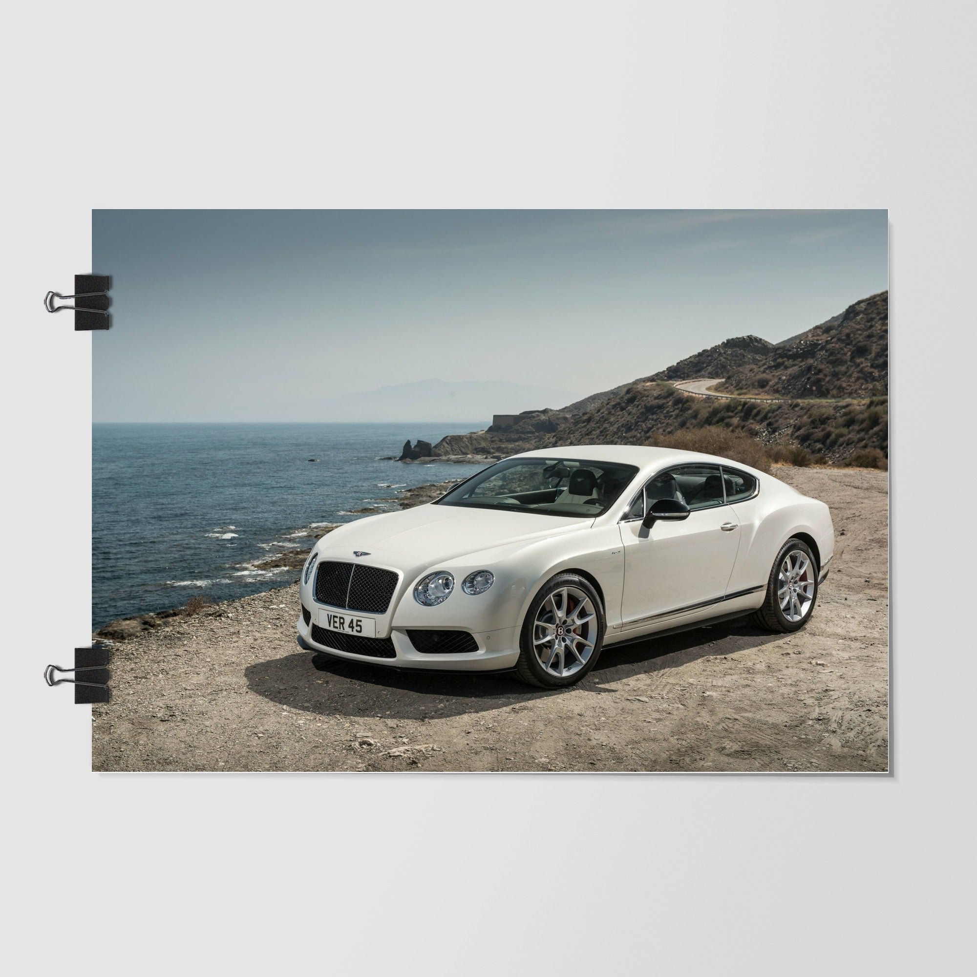 Bentley Silver Luxury Car by Decalz