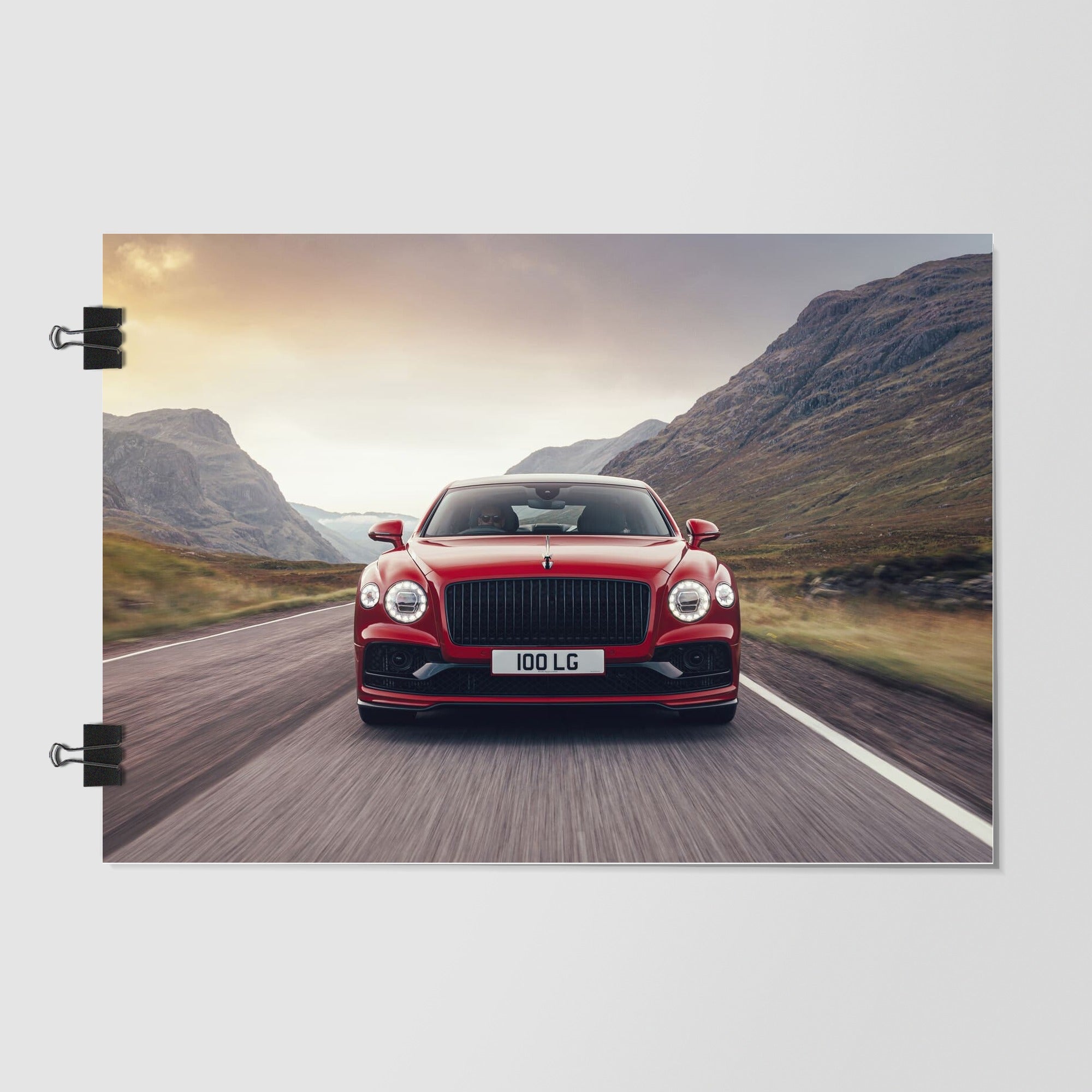 Bentley Silver Luxury Car Studio Shot by Decalz