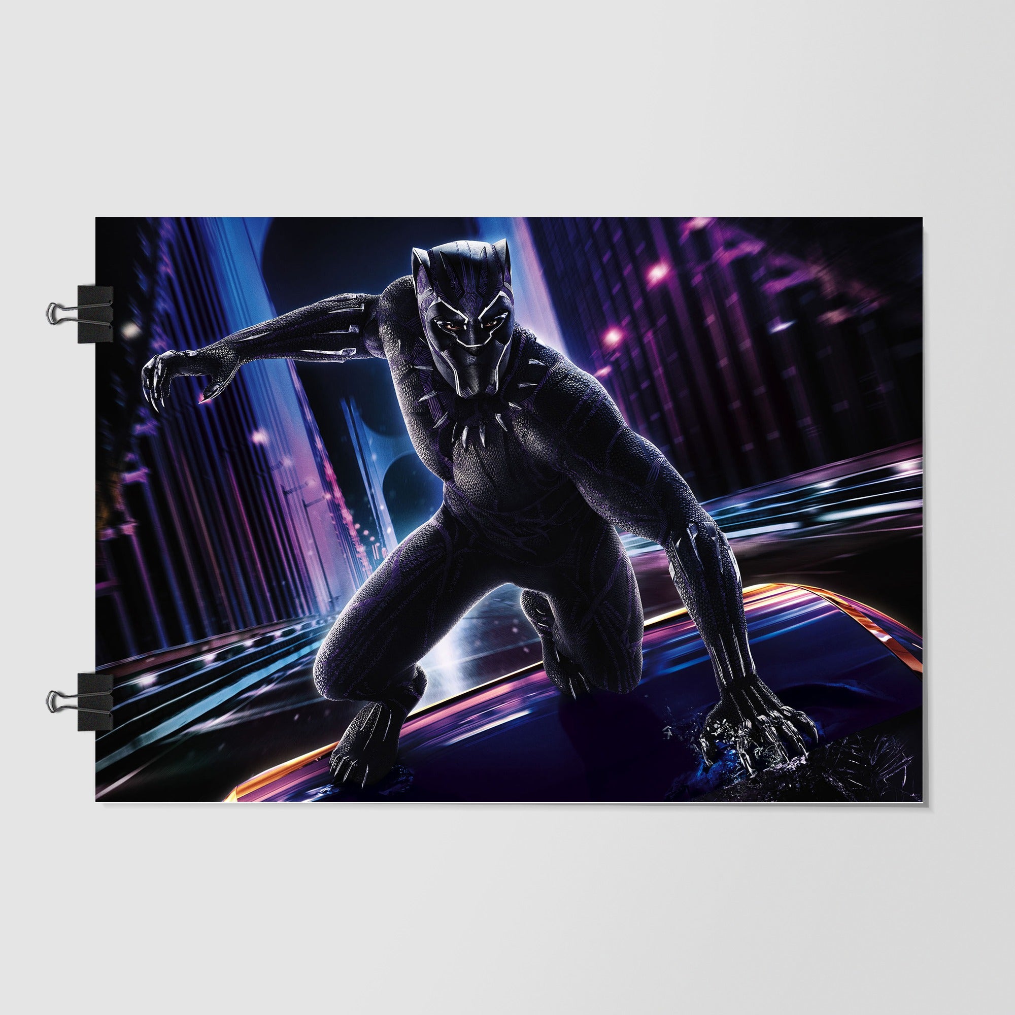 Black Panther Night Scene by Decalz