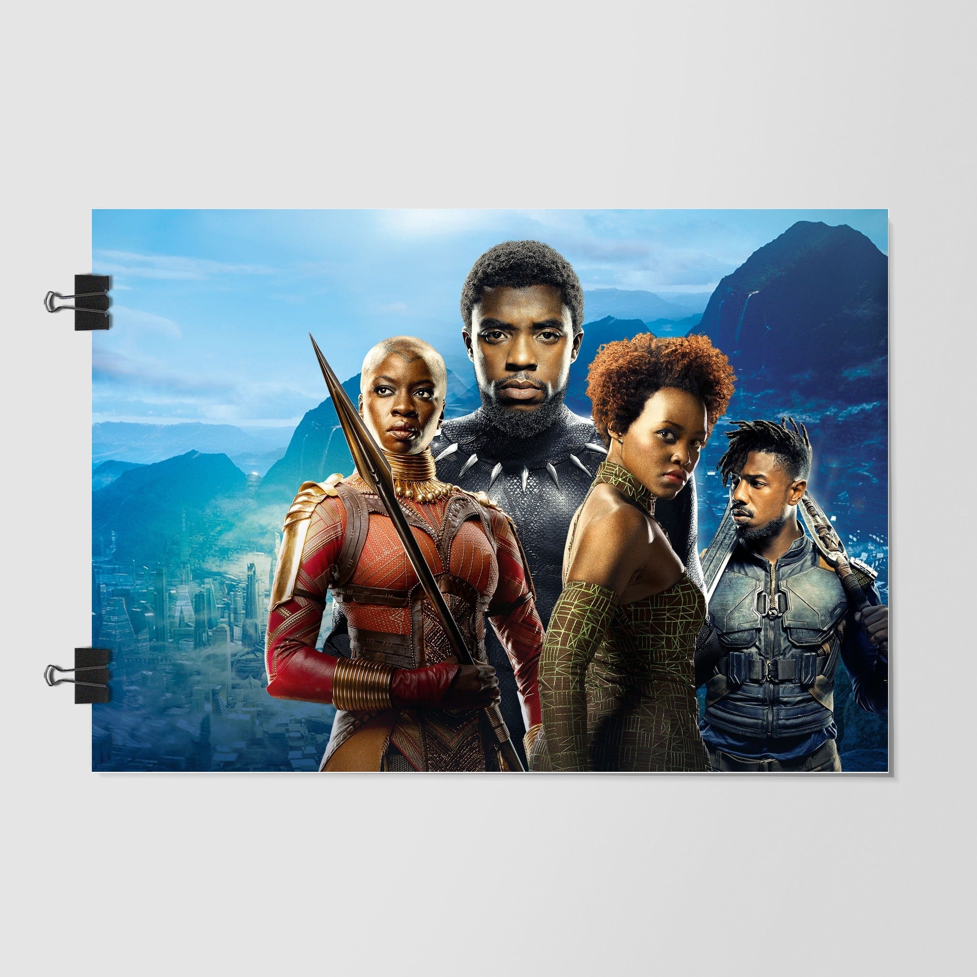 Black Panther Sky Blue by Decalz
