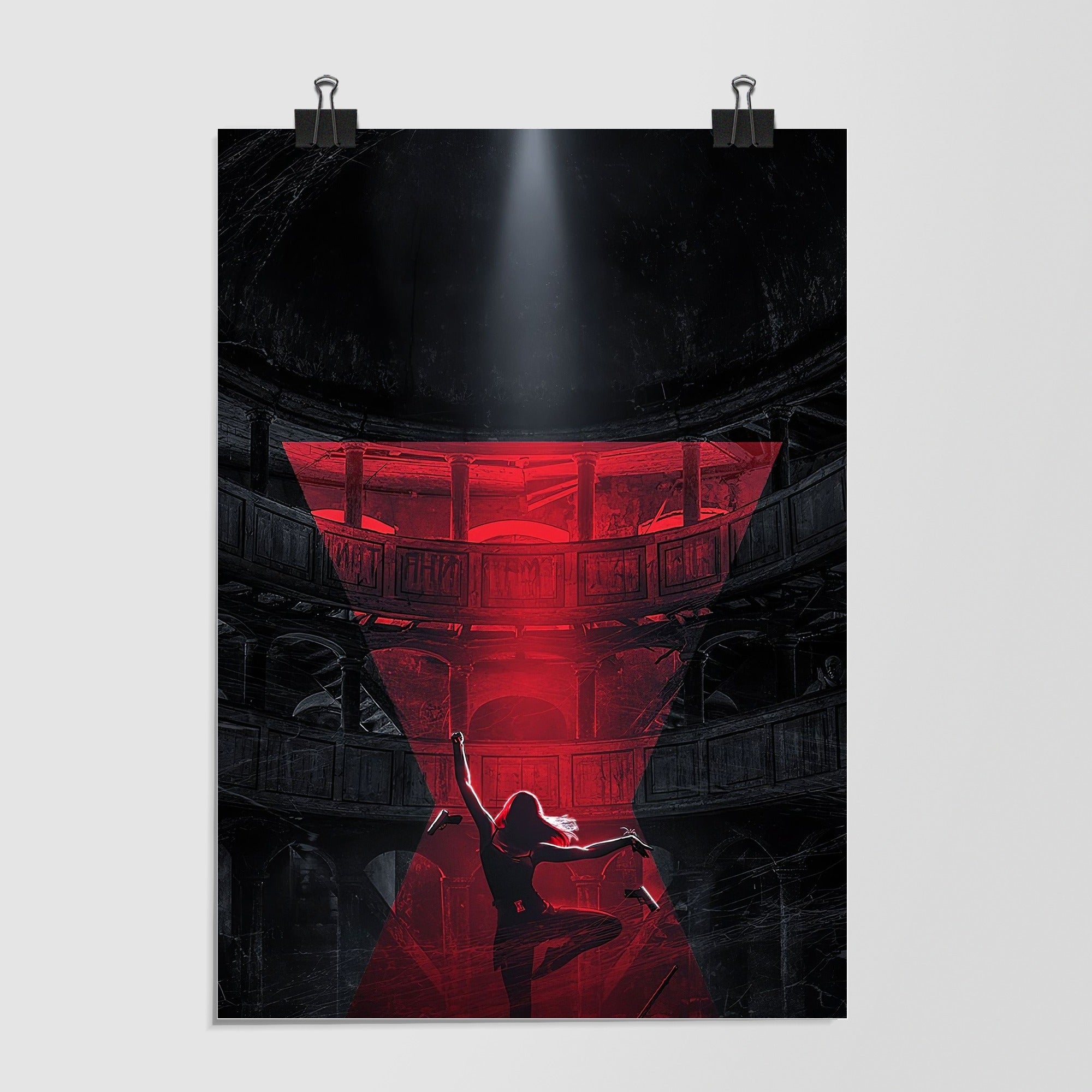 Black Widow Night Scene by Decalz