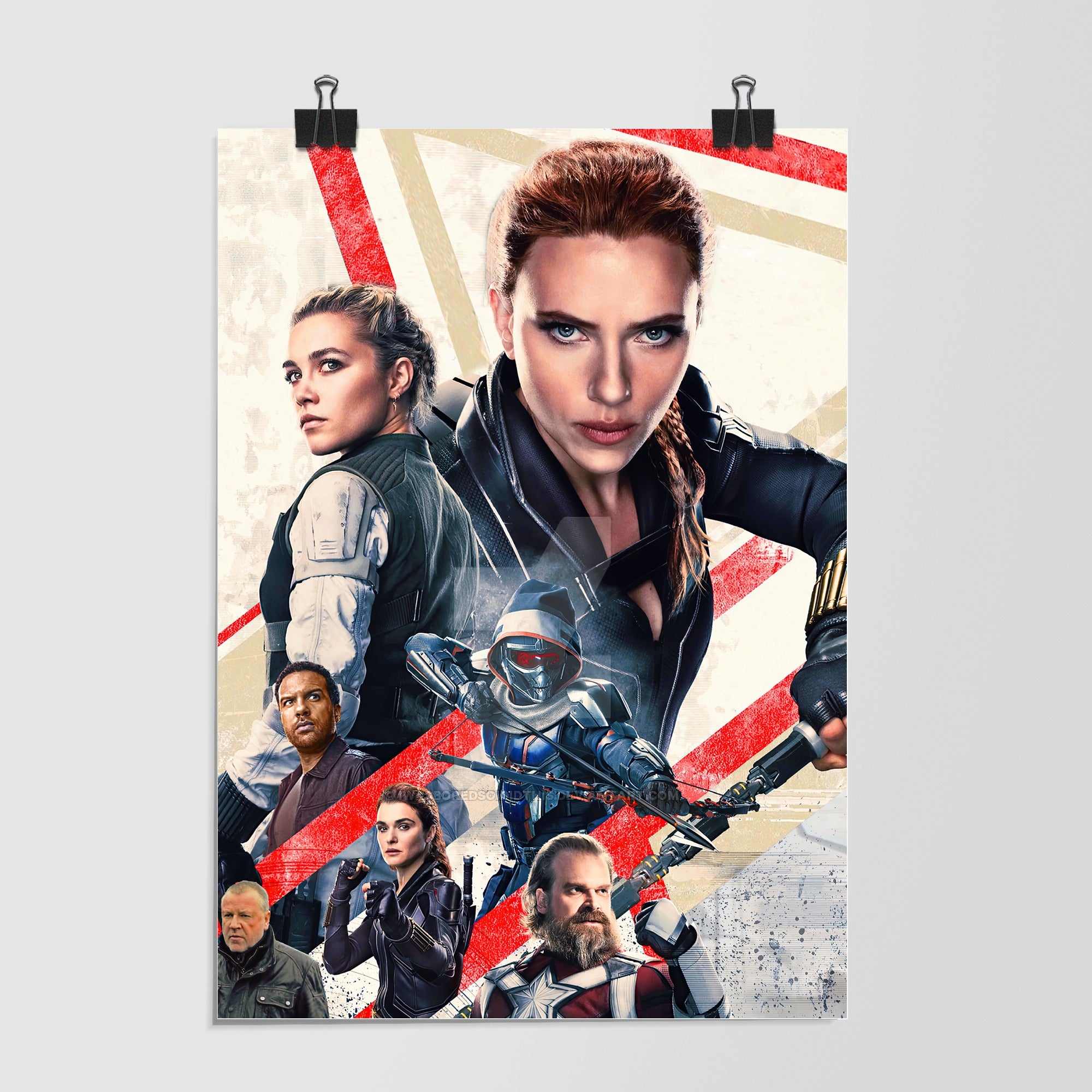 Black Widow White by Decalz