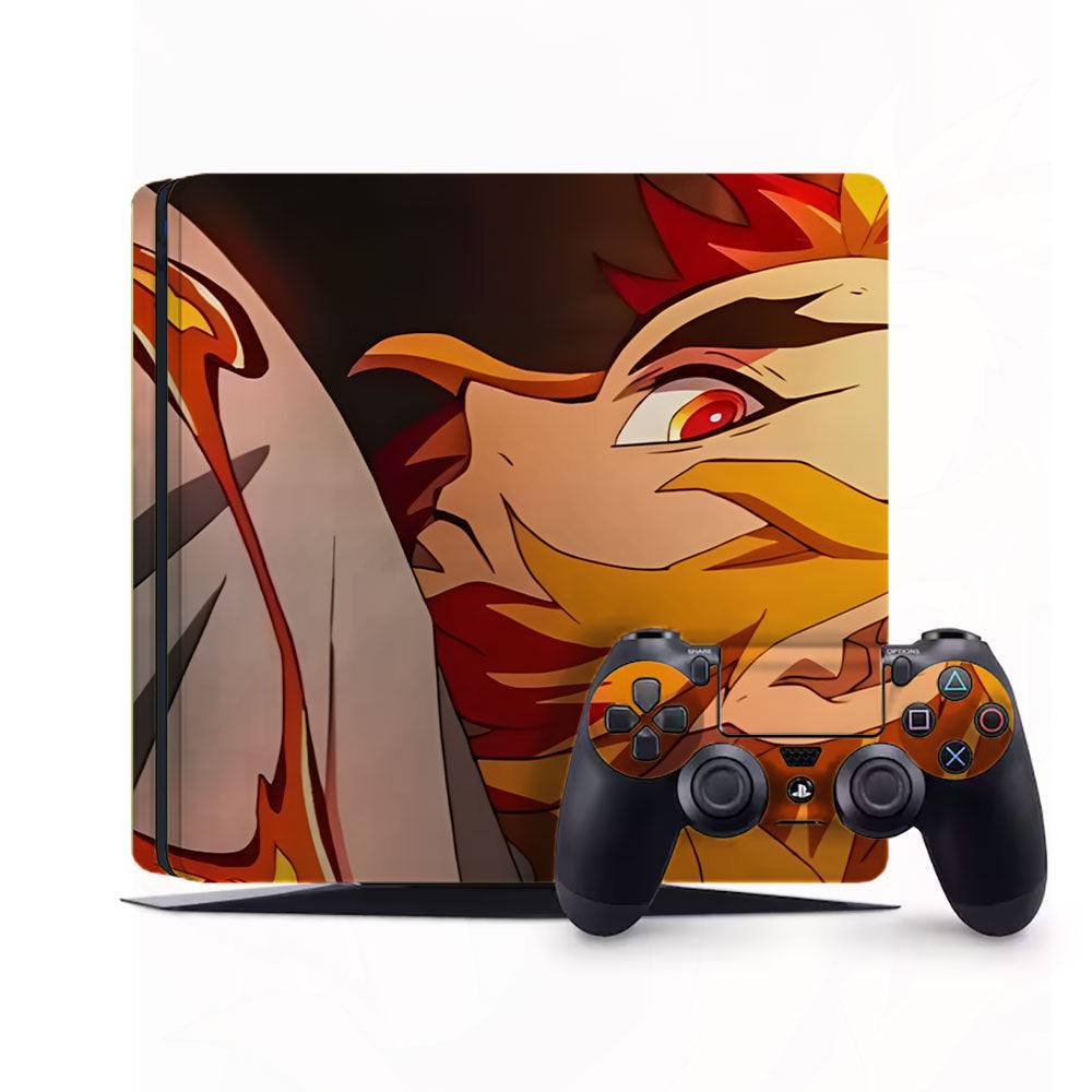 Blazing Katana PlayStation 4 Slim Skins & Wraps