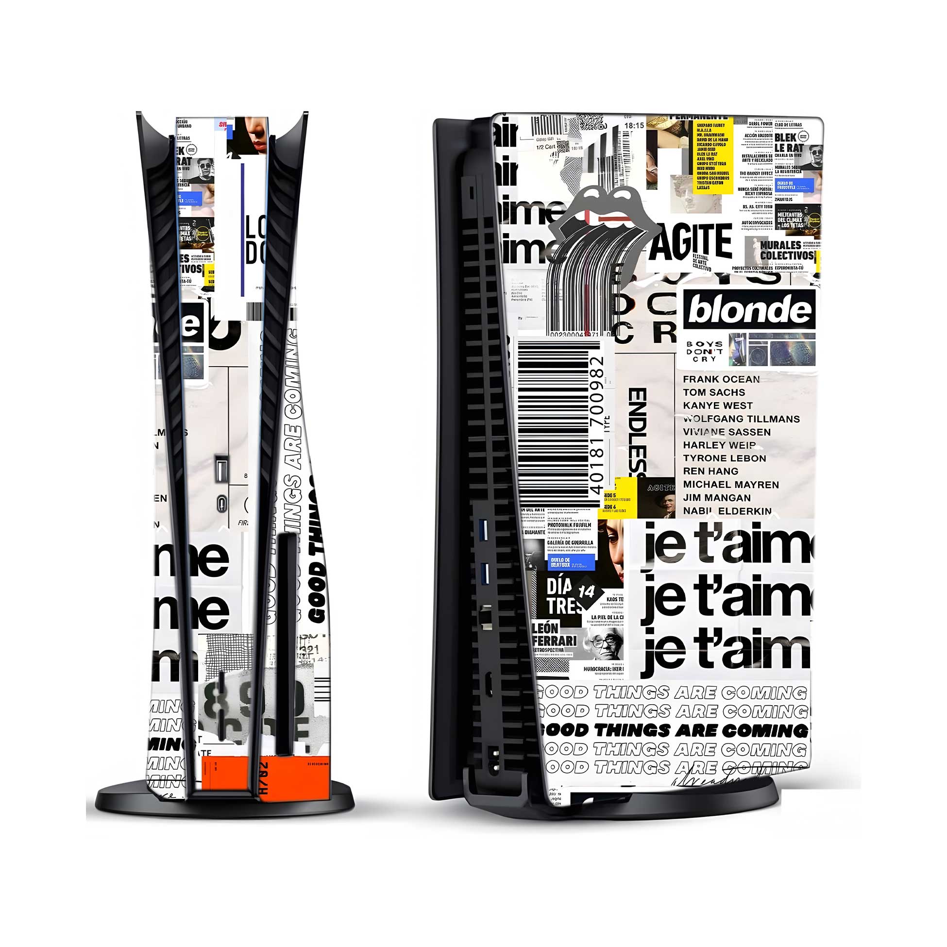 Blonde PlayStation 5 Fat Skins & Wraps