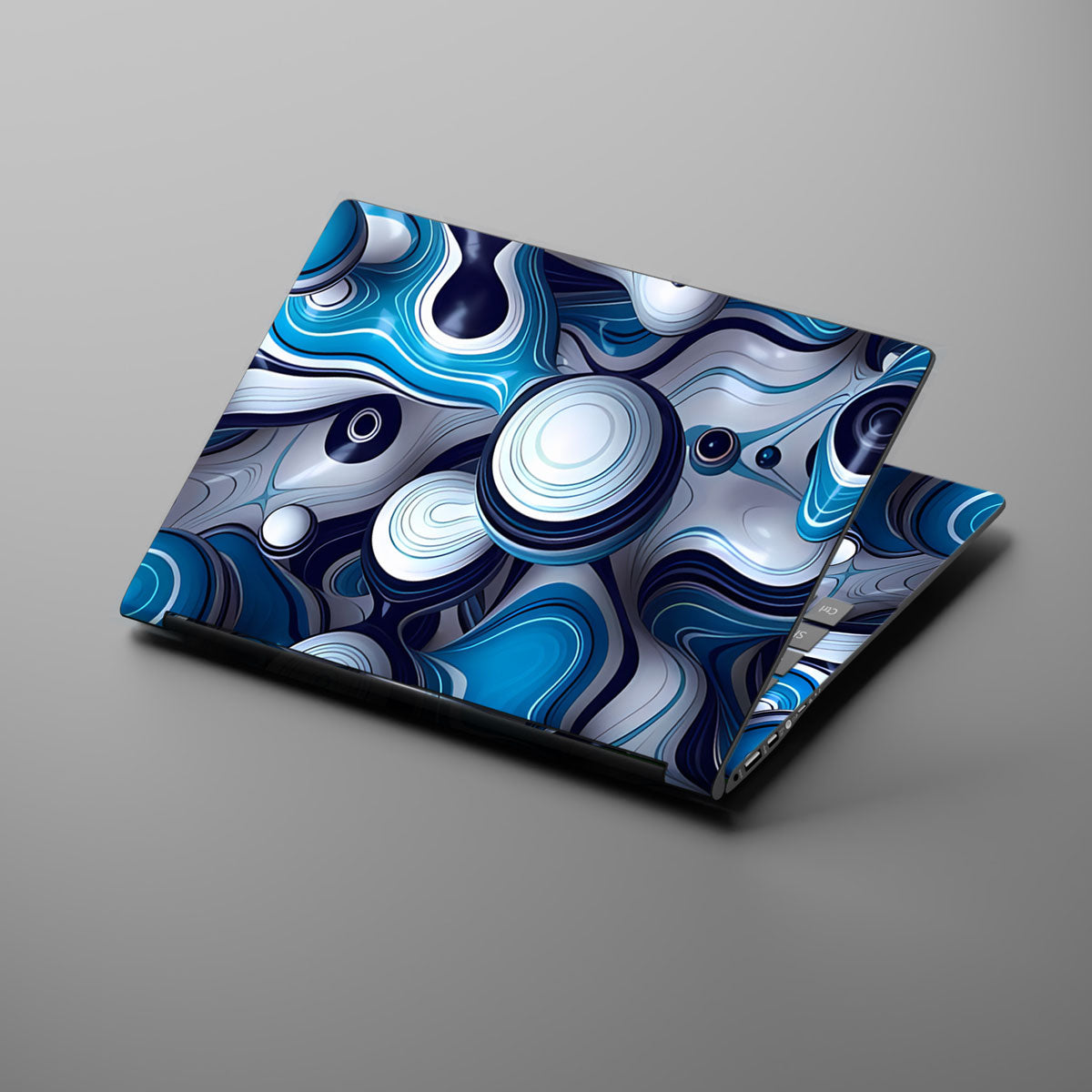 Blue Boom - Laptop Skins