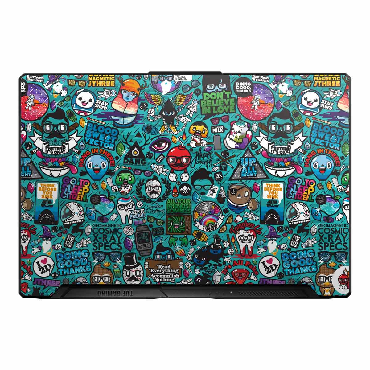 Blue Sketch -  Laptop Skins