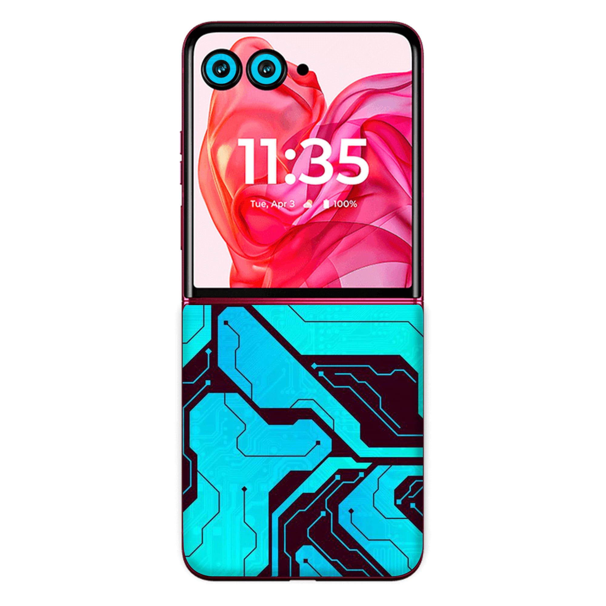 Moto Razr 50 Ultra (5G) Skins & Wraps (Only Back No Edge to Edge)