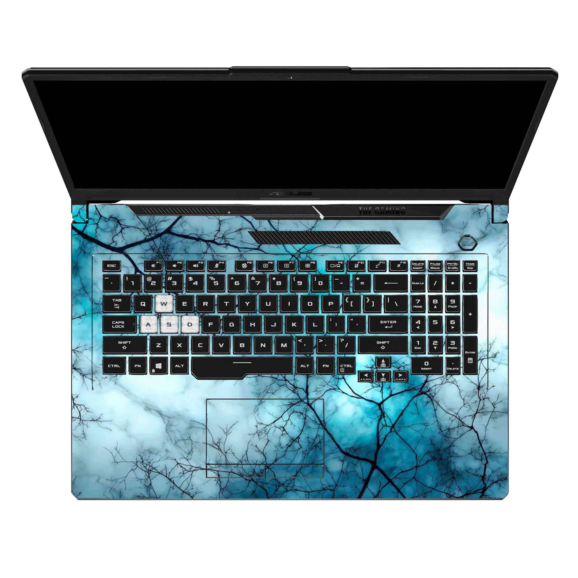 Blue Sky Branches - Laptop Skins