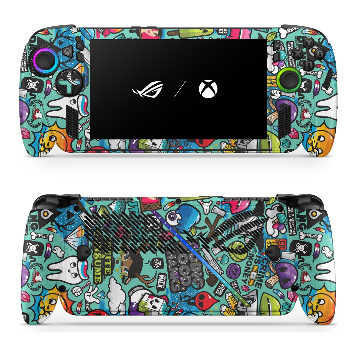 Bluesketch Asus ROG Xbox Ally skin by Decalz
