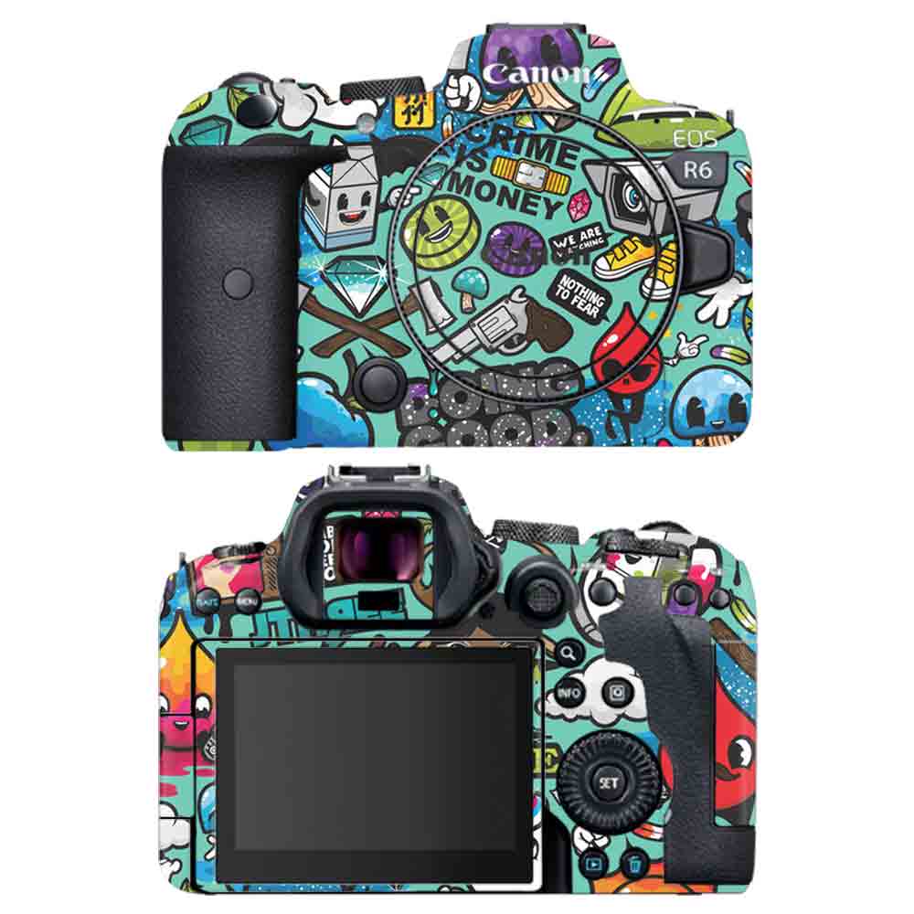 Blue sketch - Canon Camera Skins