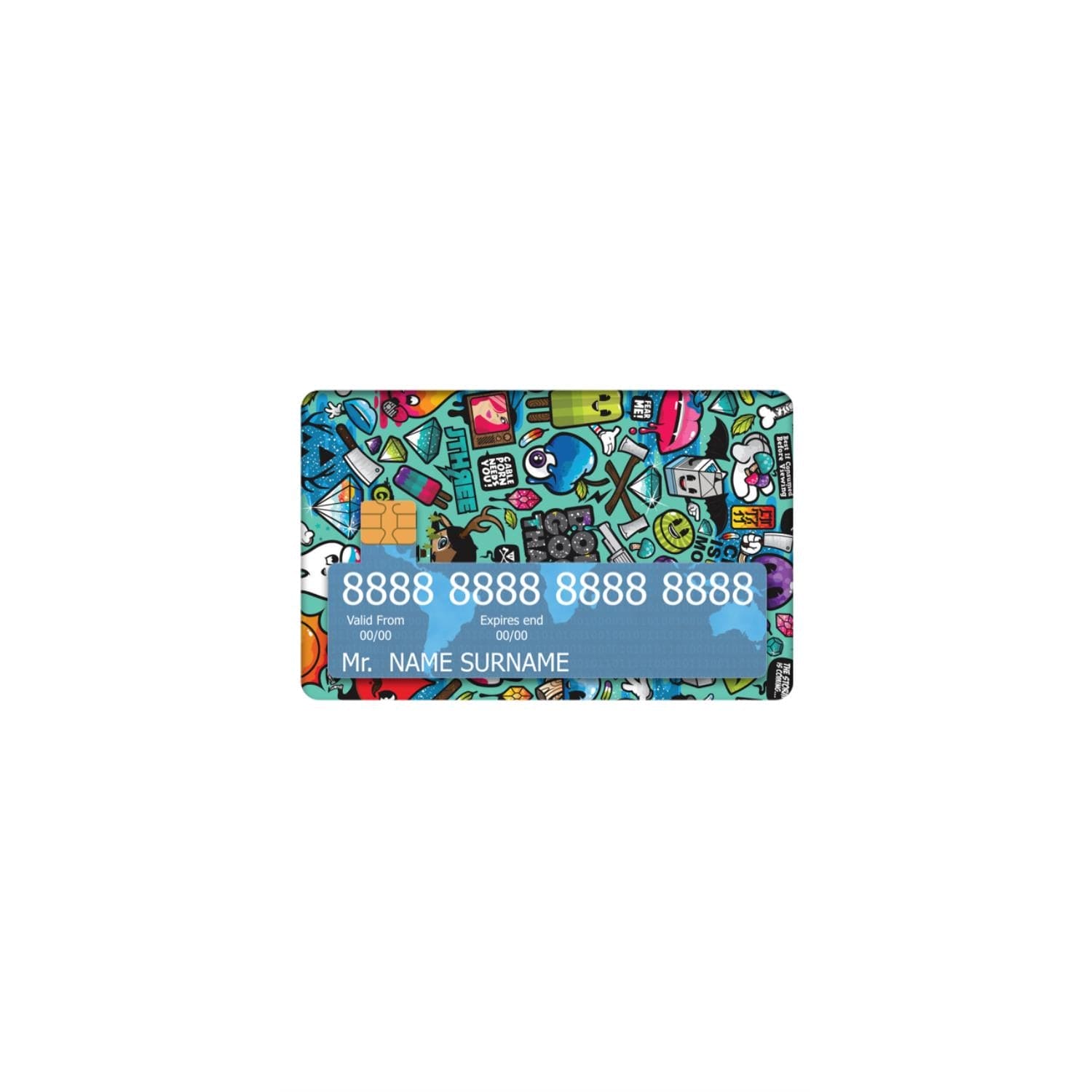 ATM Card Skins & Wraps (With Window)