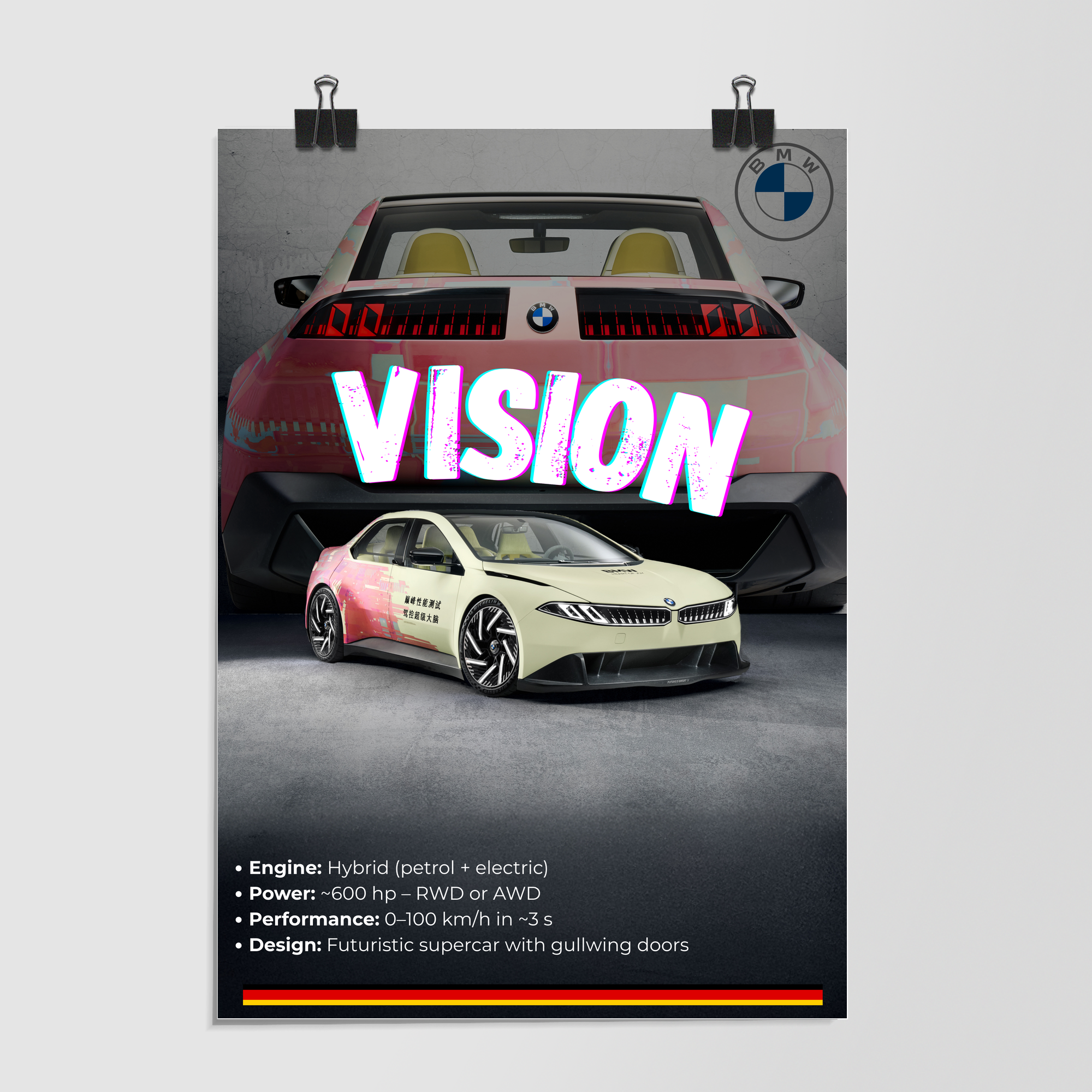 Bmw Vision Concept Silver by Decalz