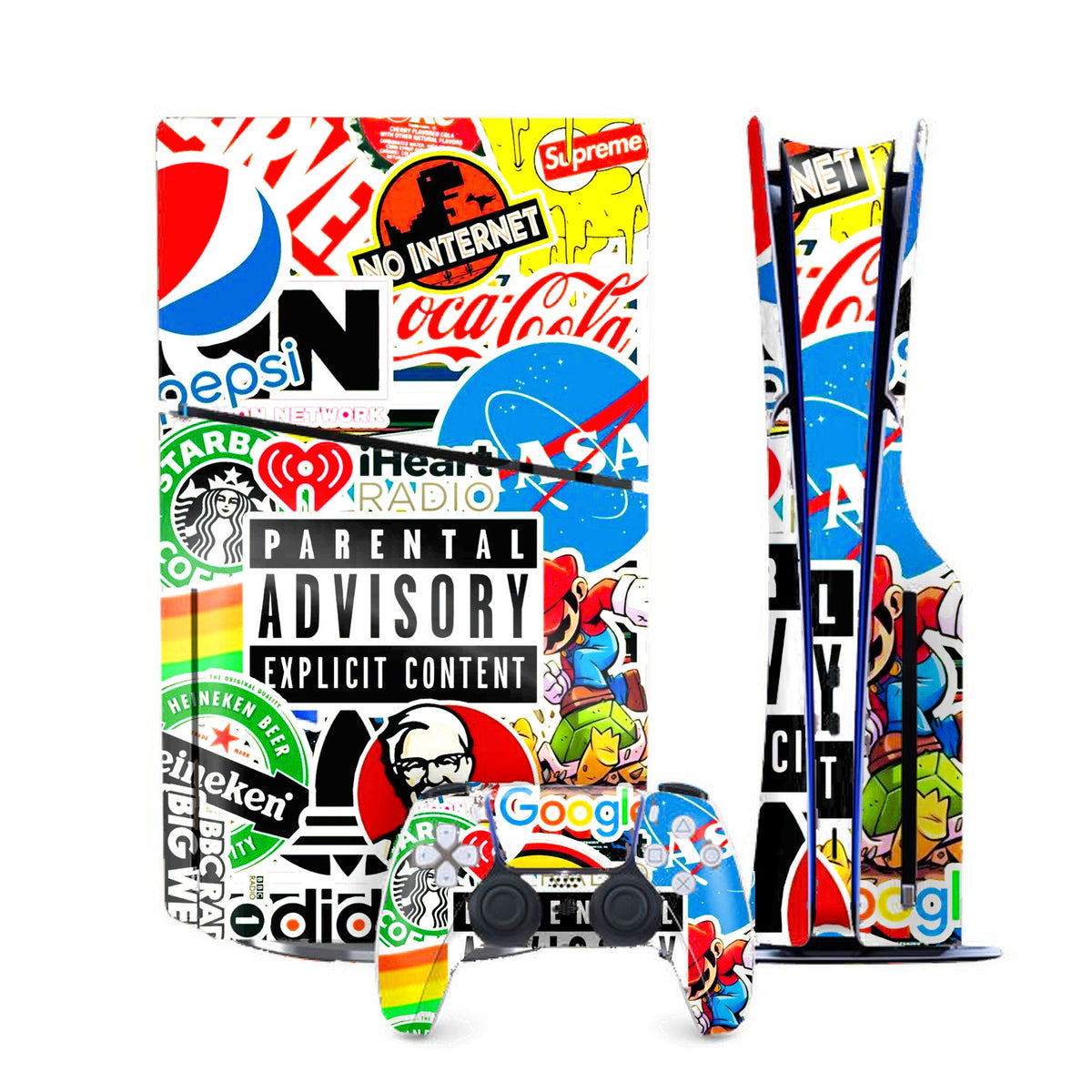 Boldbadge PlayStation 5 Slim skin by Decalz