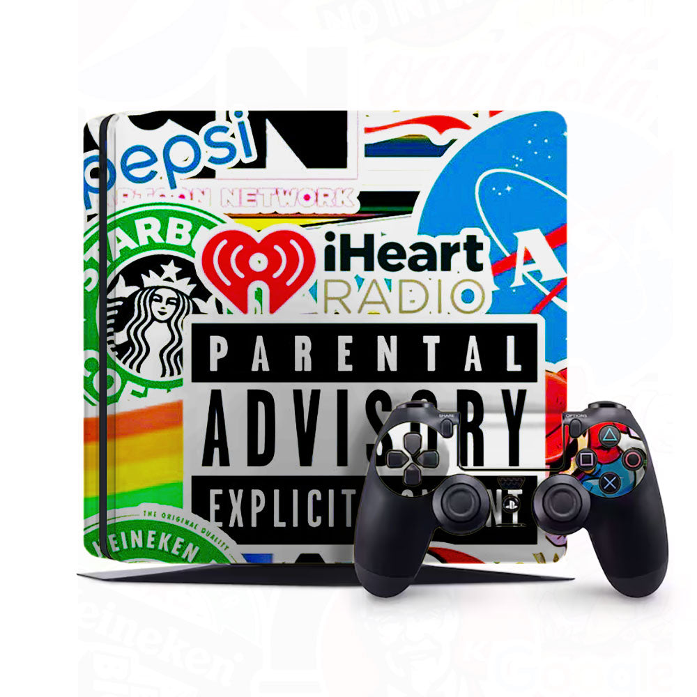 Boldbadge PlayStation 4 Slim Skins & Wraps