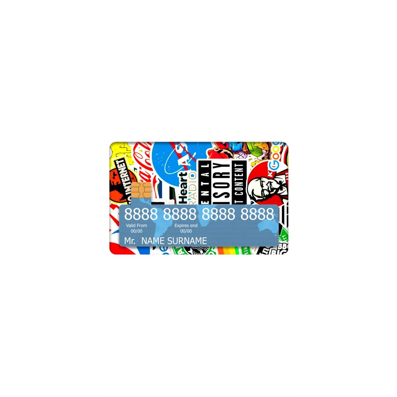 ATM Card Skins & Wraps (With Window)