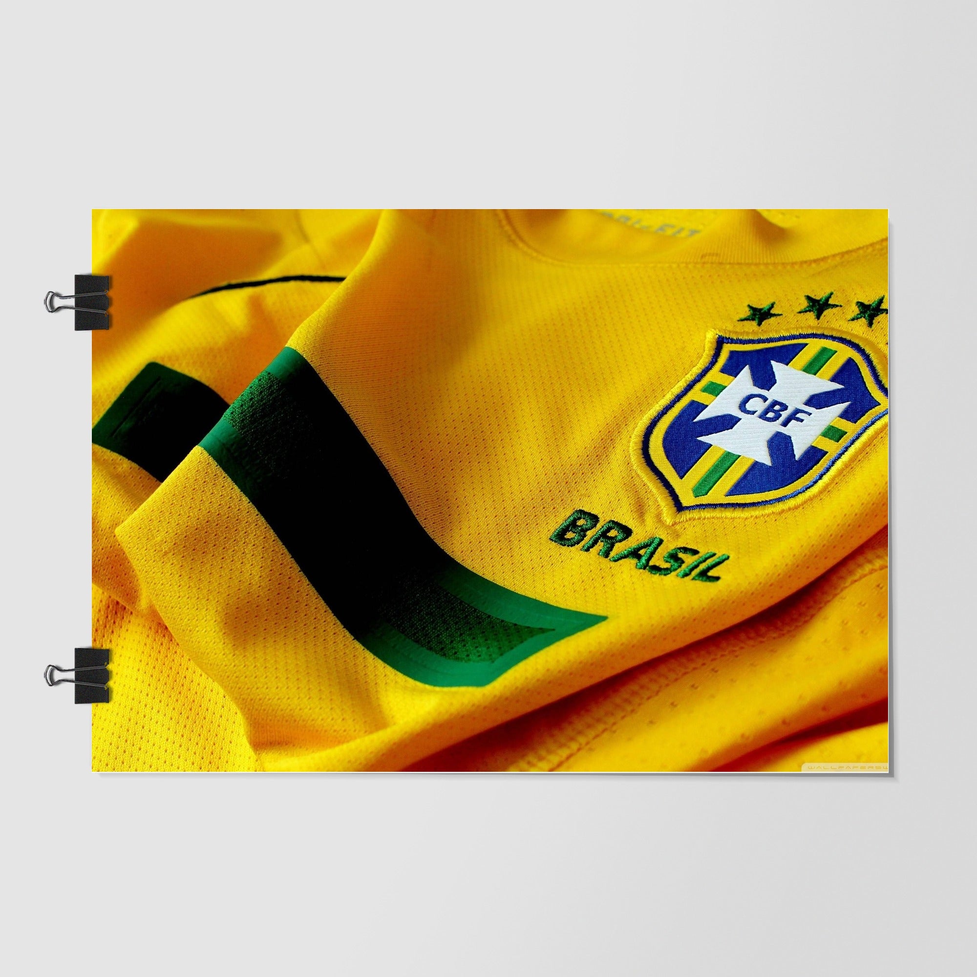 Brazil National Football Team Black by Decalz