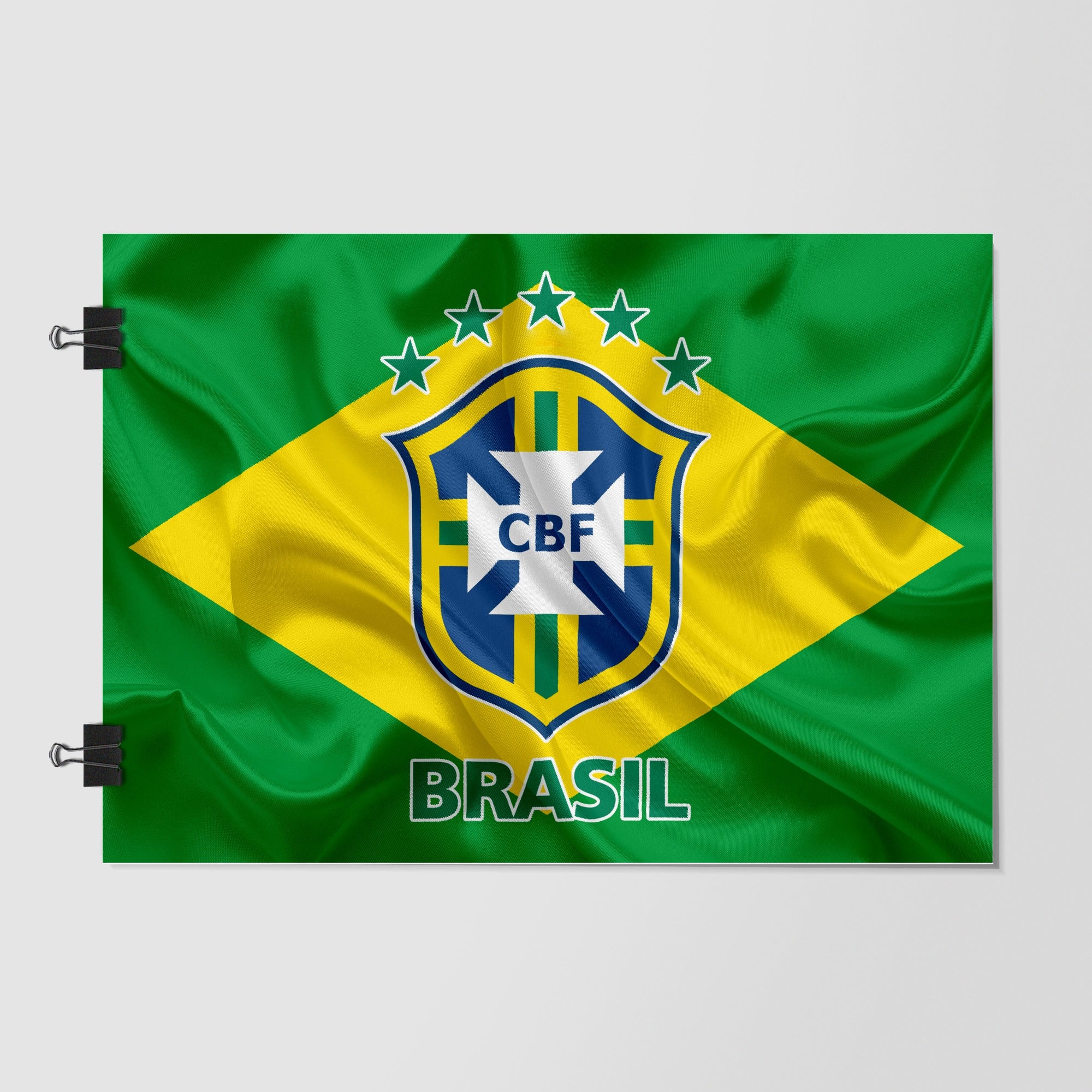 Brazil National Football Team Green by Decalz