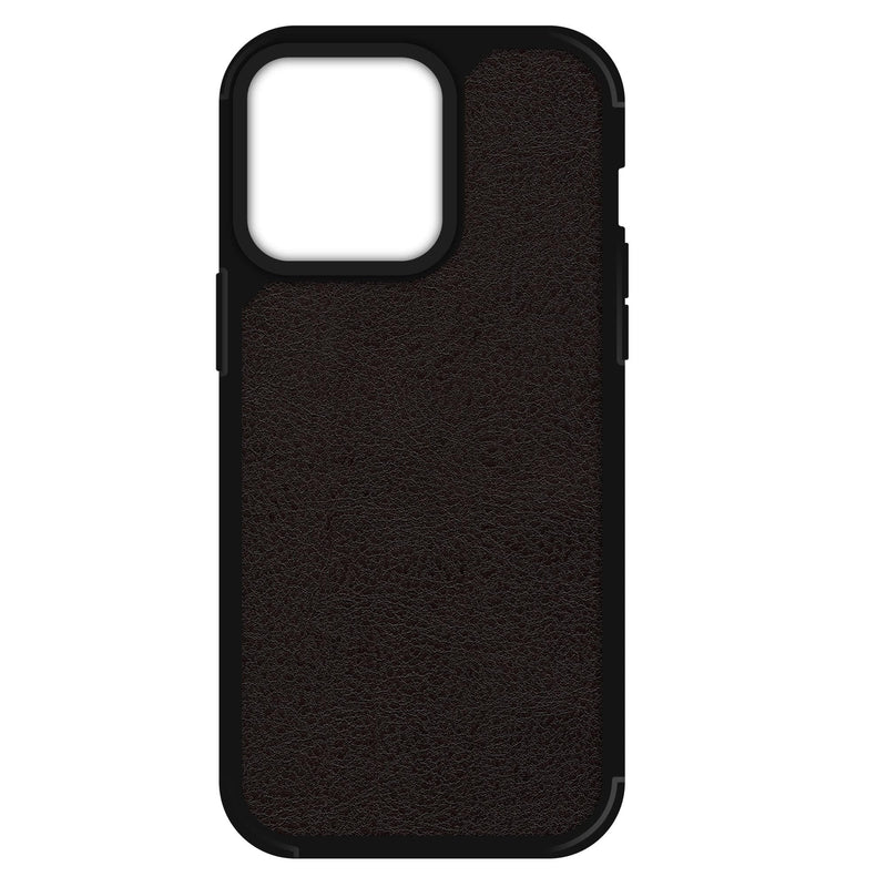 Brown Leather printed case