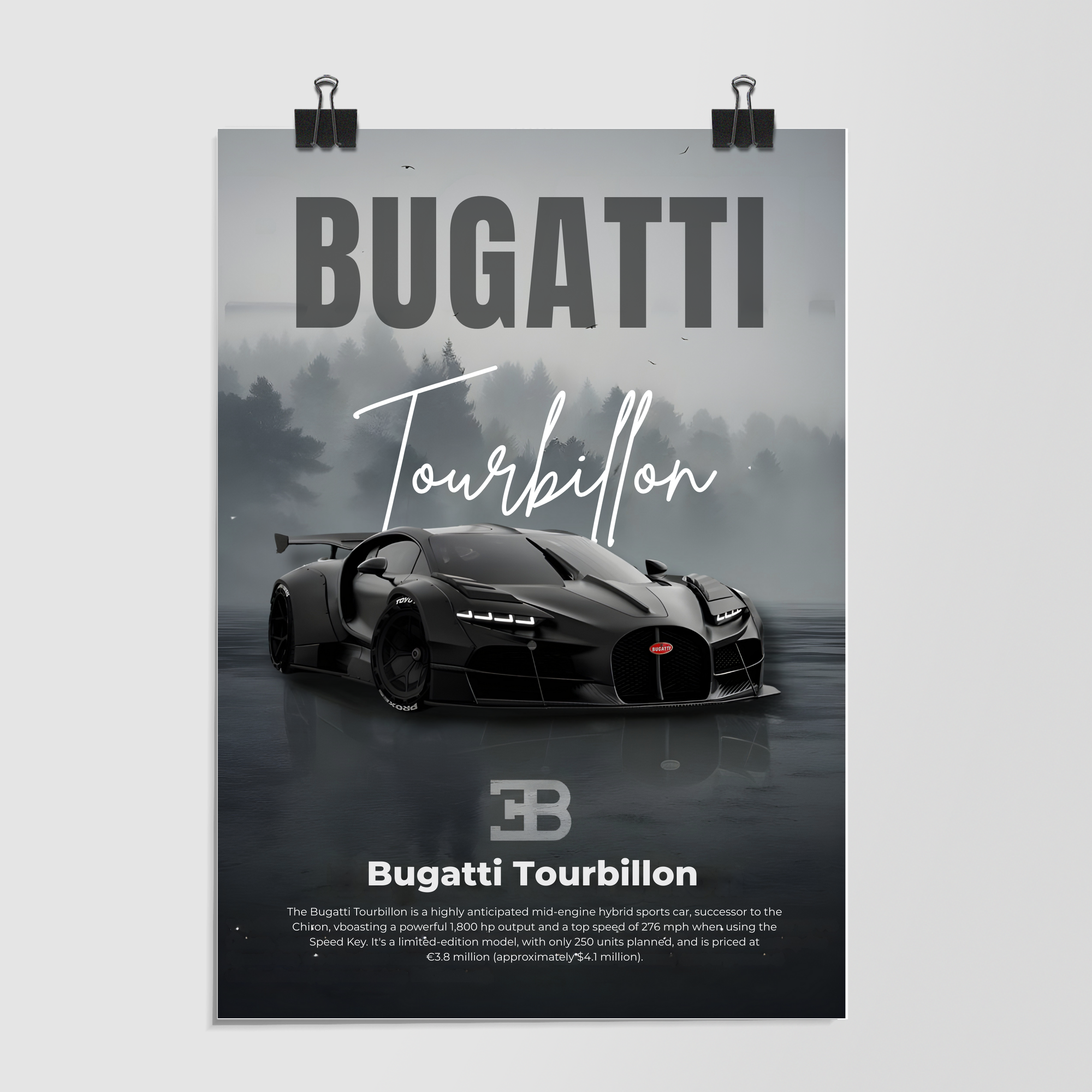 Bugatti Tourbillon Grey by Decalz